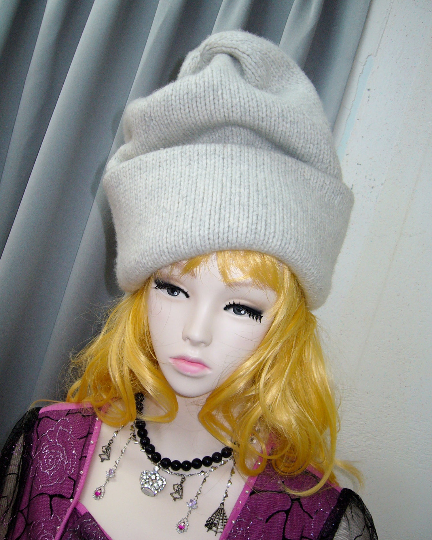 [Vintage] Yarn Big Beanie