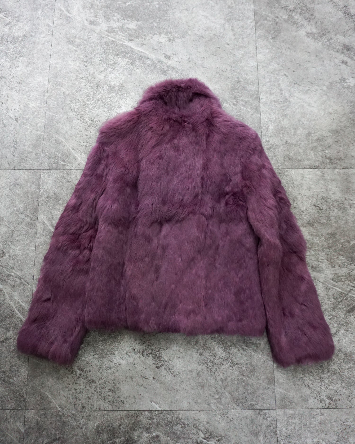 [Vintage] Durera Purple fur coat
