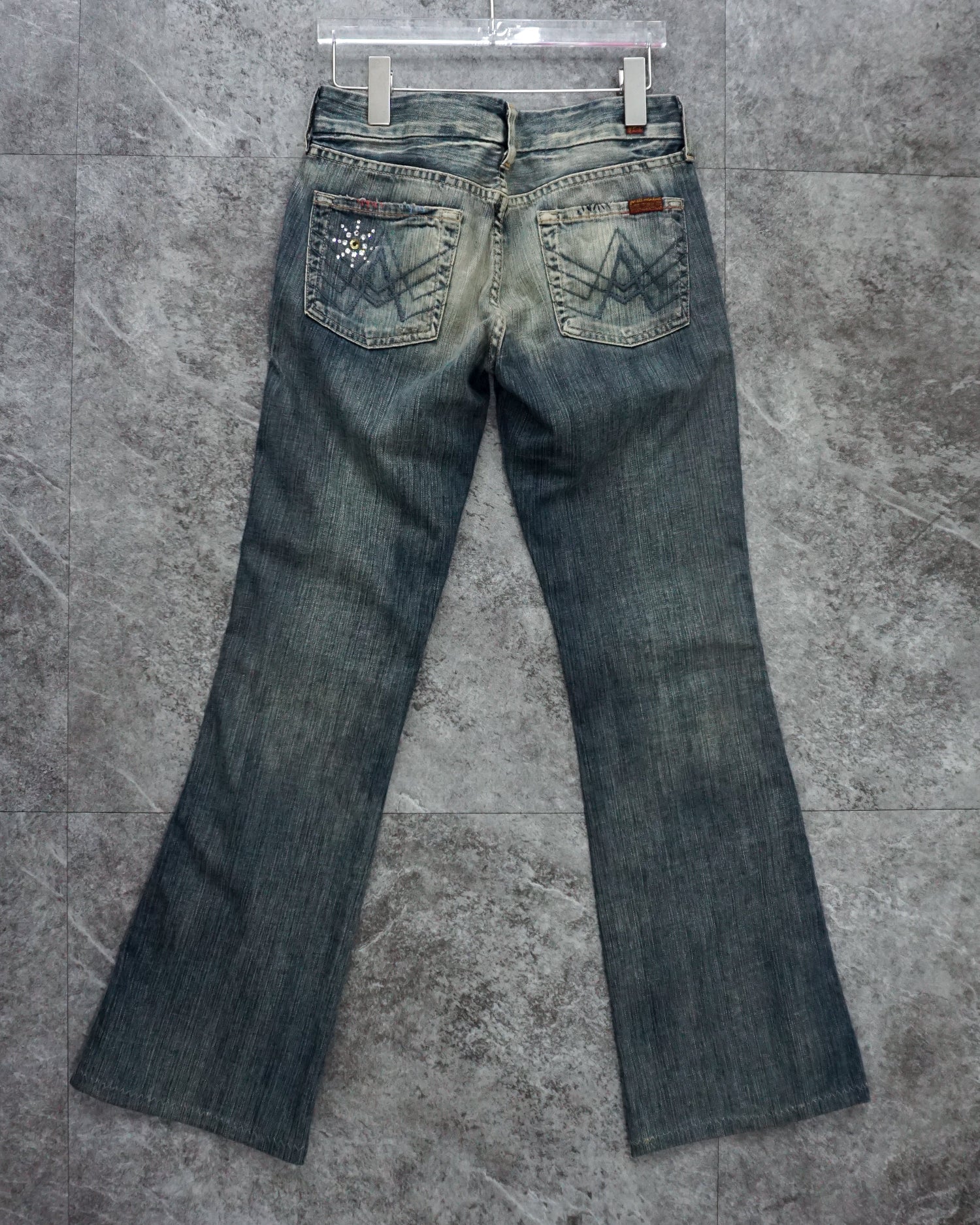[Vintage] Cubic Point Washing Denim