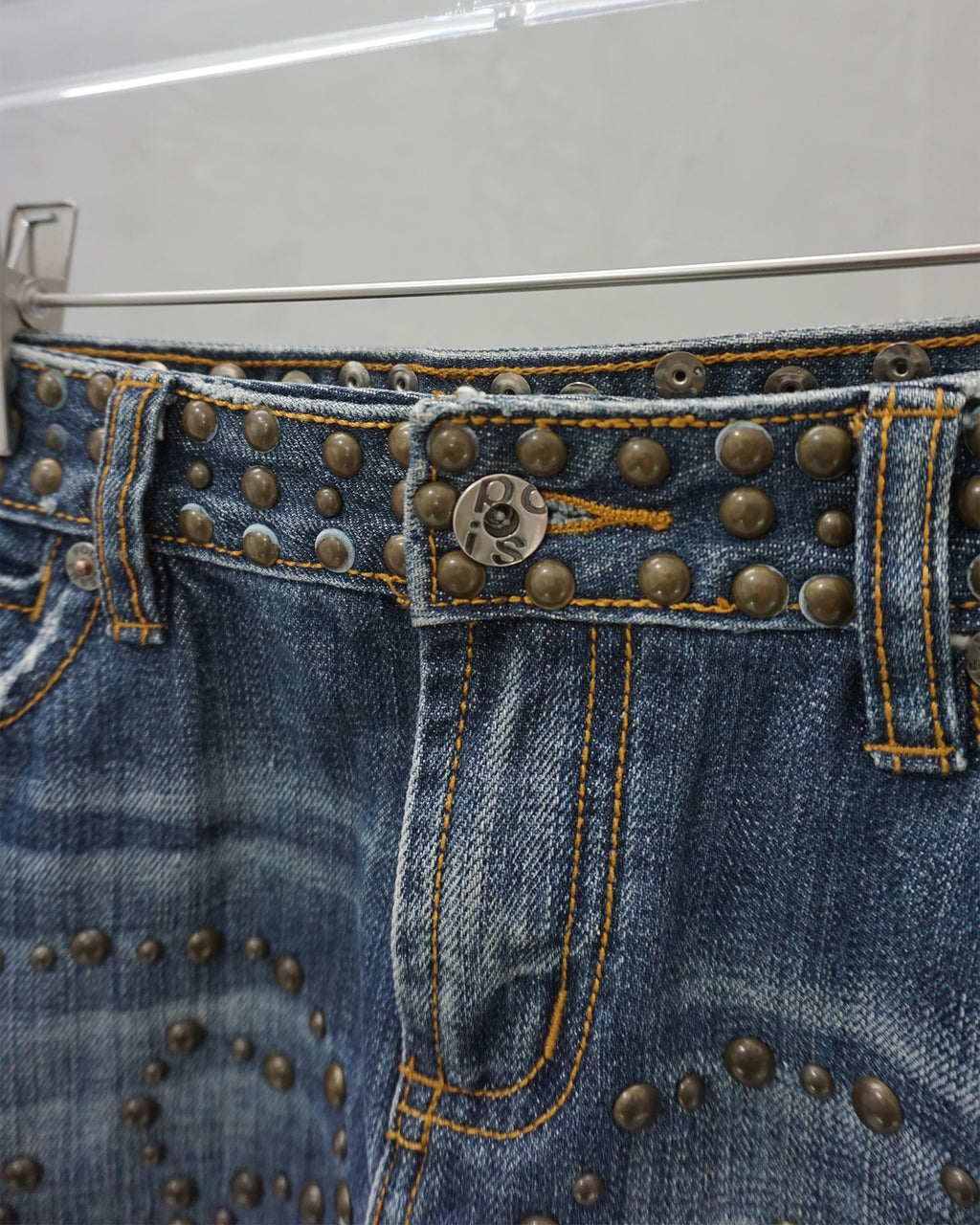 [Vintage] Stud Denim Skirt