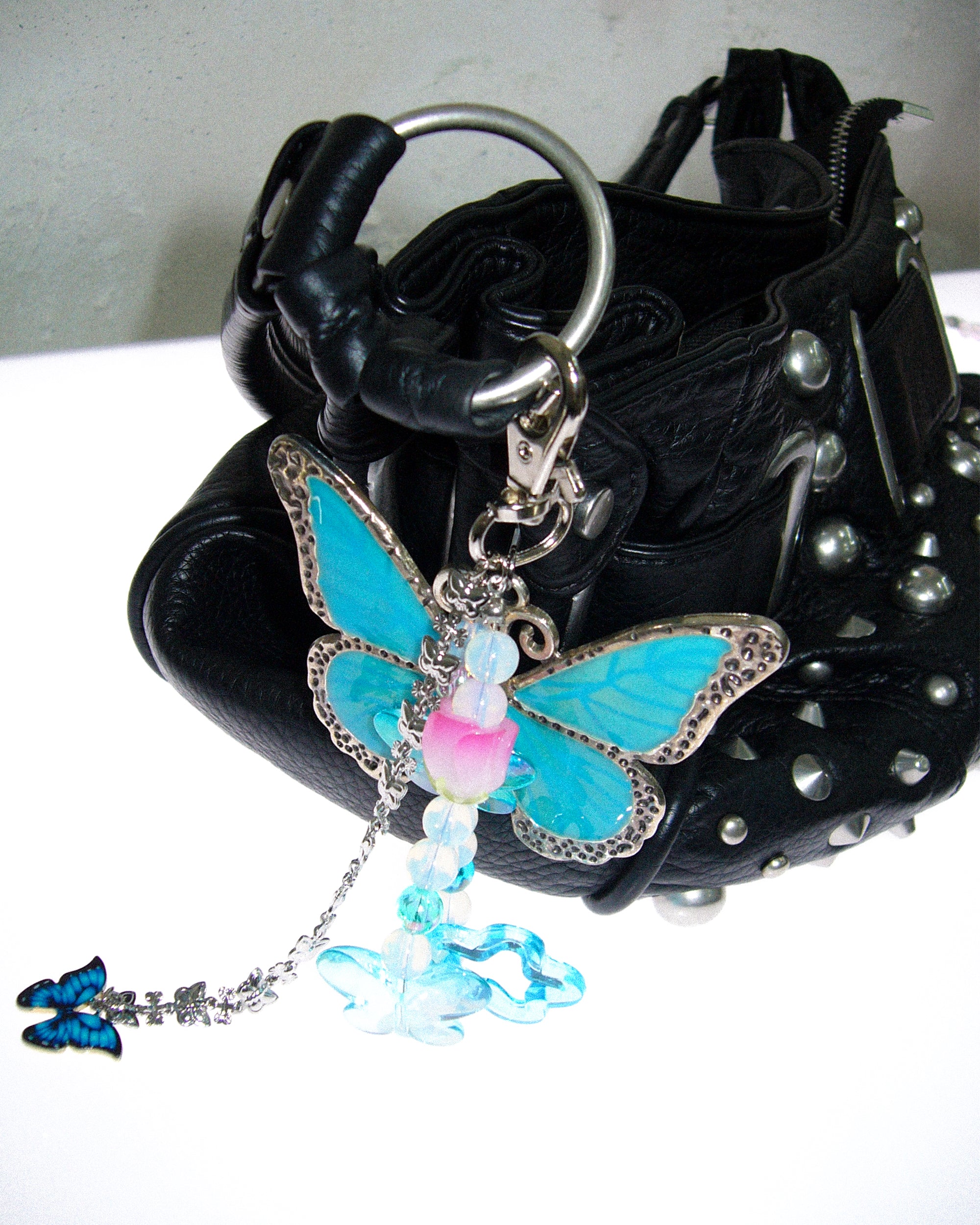 [SukiSuki] Butterfly Garden Keychain