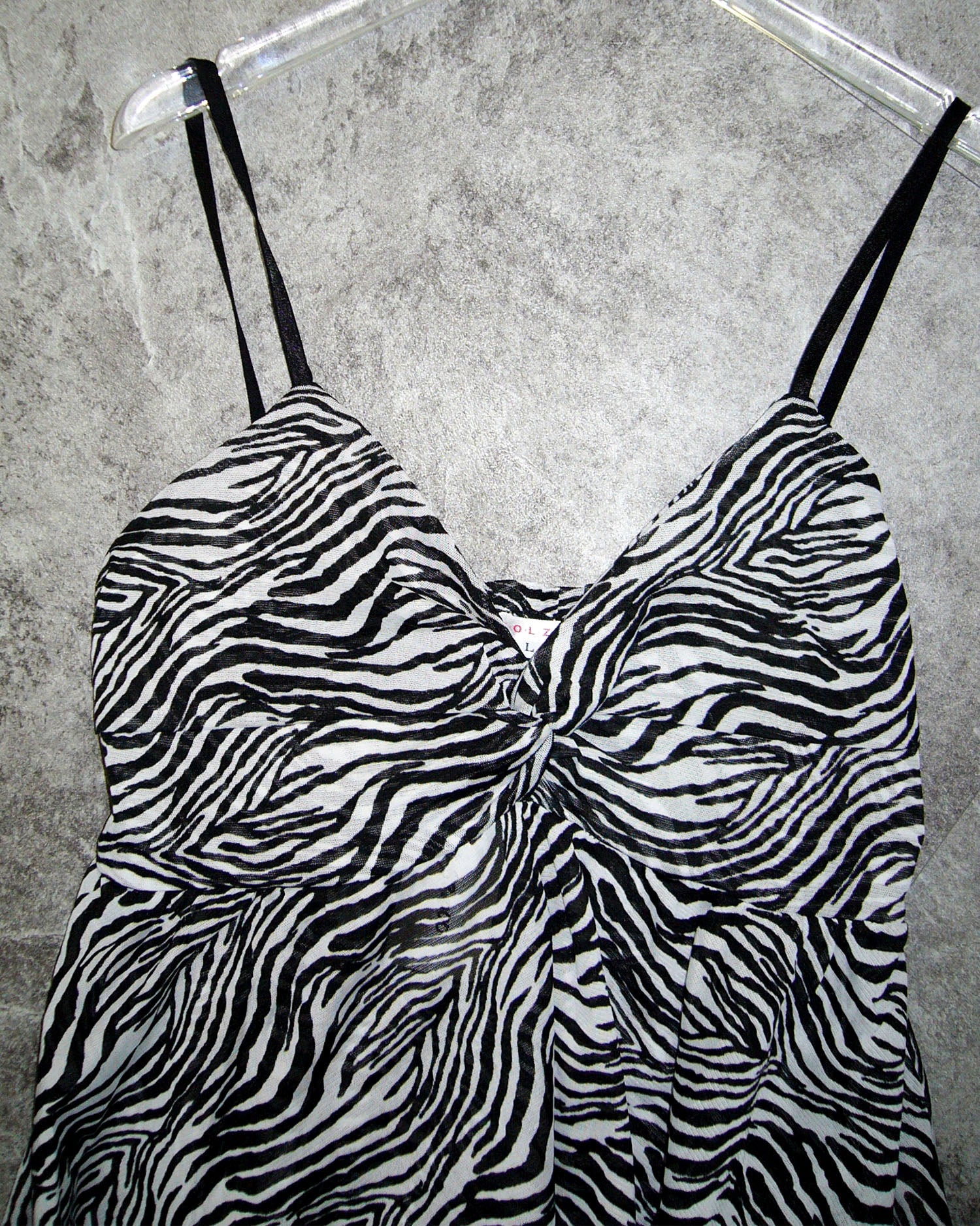 [Vintage] Zebra Sleeveless Dress