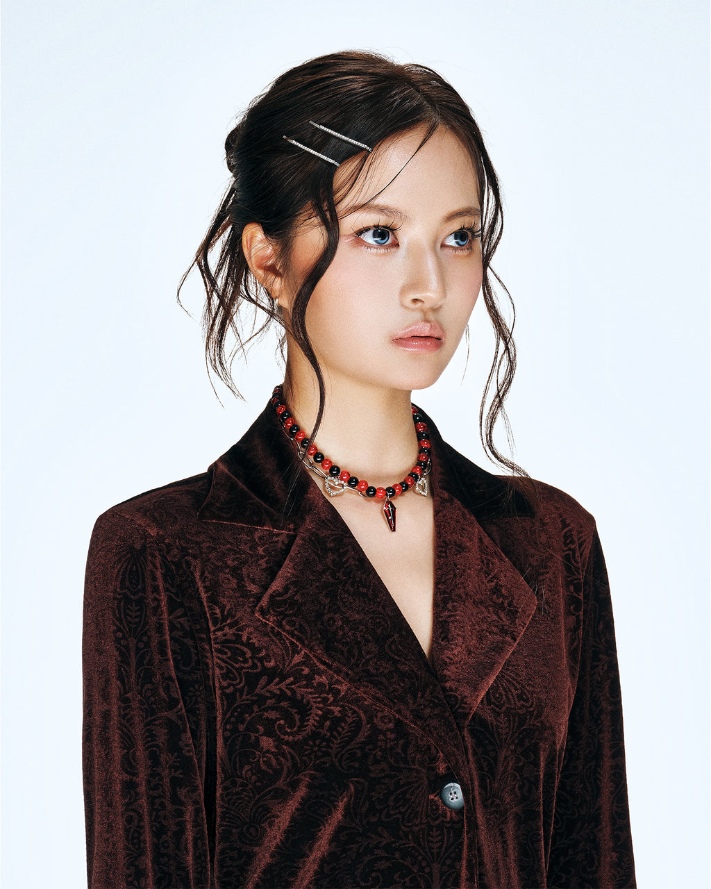 [SukiSuki] Black&Red Necklace