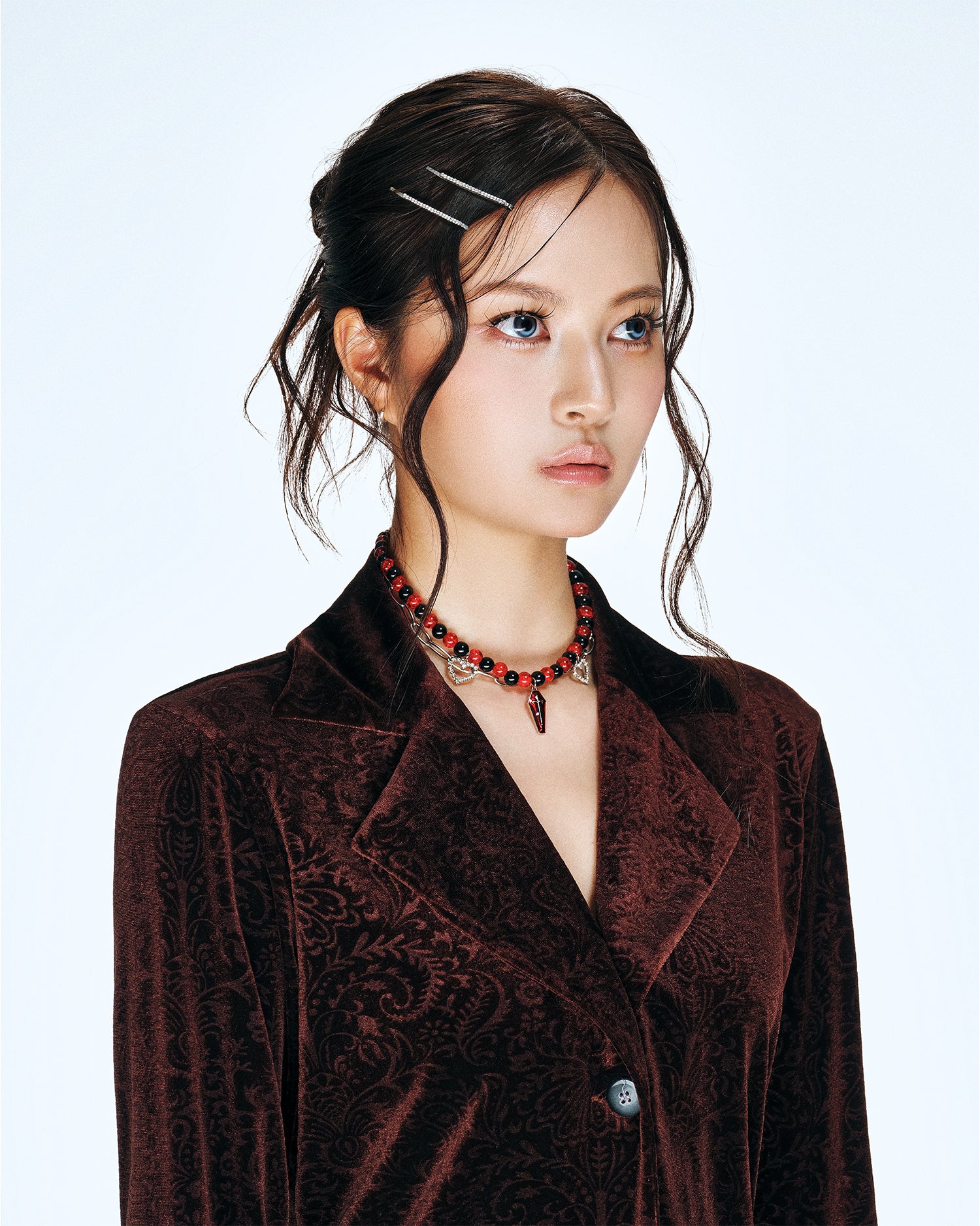 [SukiSuki] Black&Red Necklace