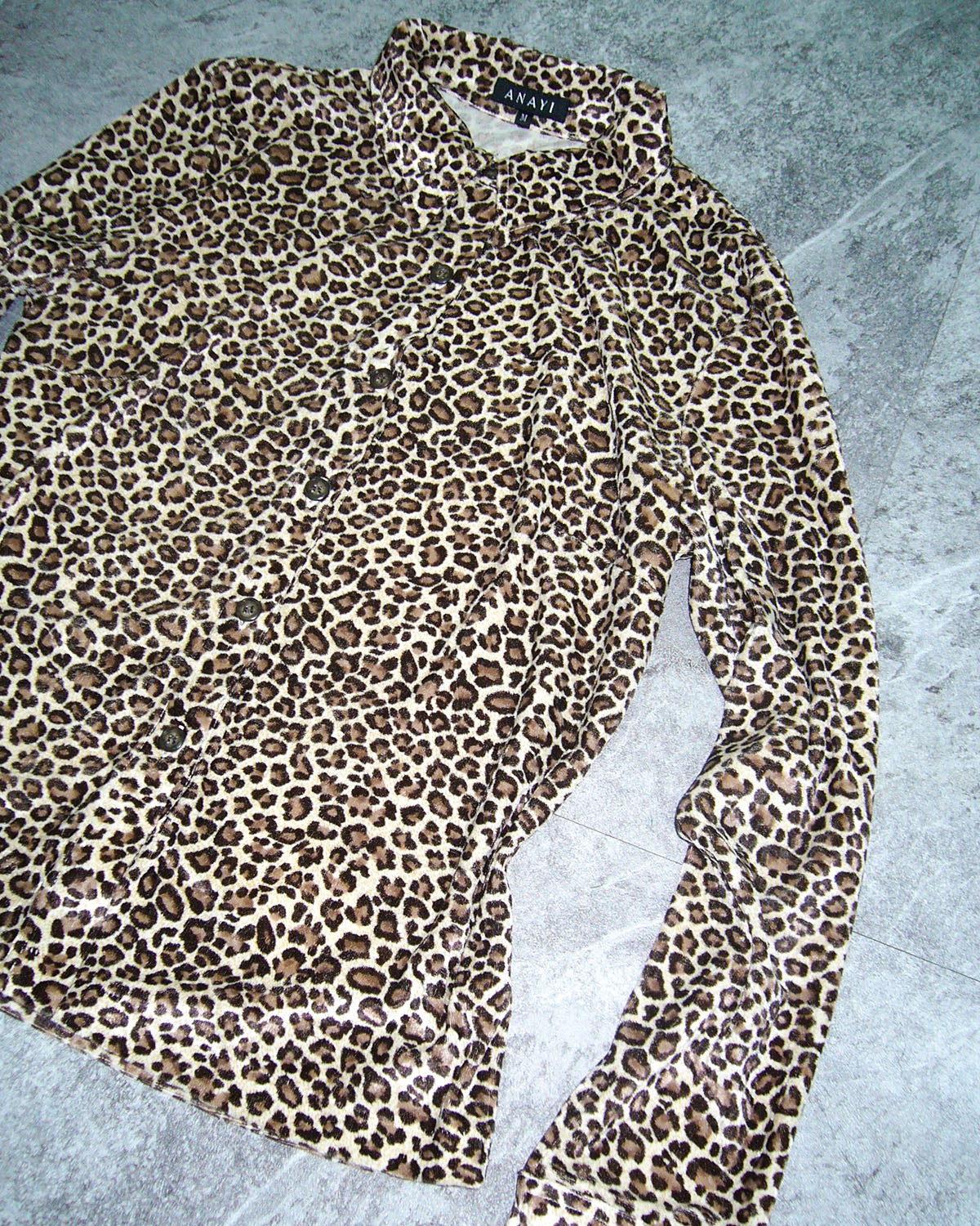 [Vintage] ANAYI Leopard Shirt