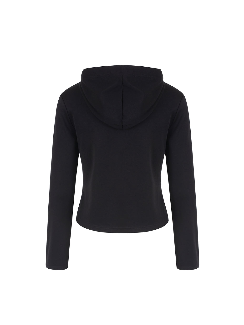 [Yusuki] Logo Rhinestone Hoodie (Black)
