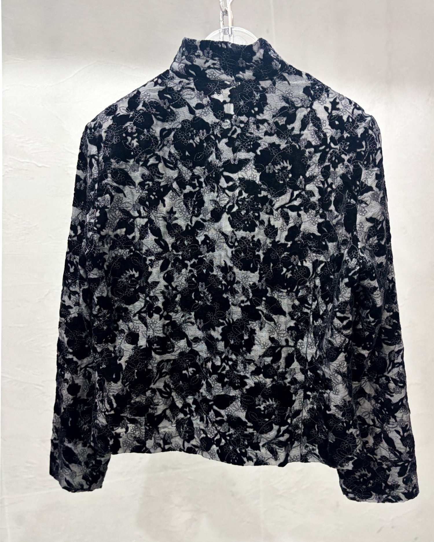 [Vintage] Flower Embroidery Jacket