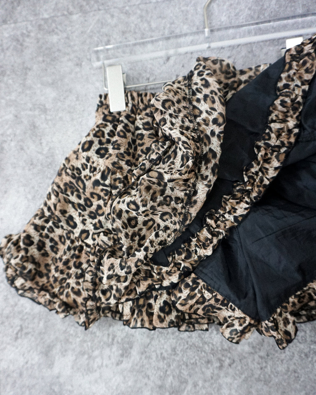 [Vintage] Leopard Skirt Pants