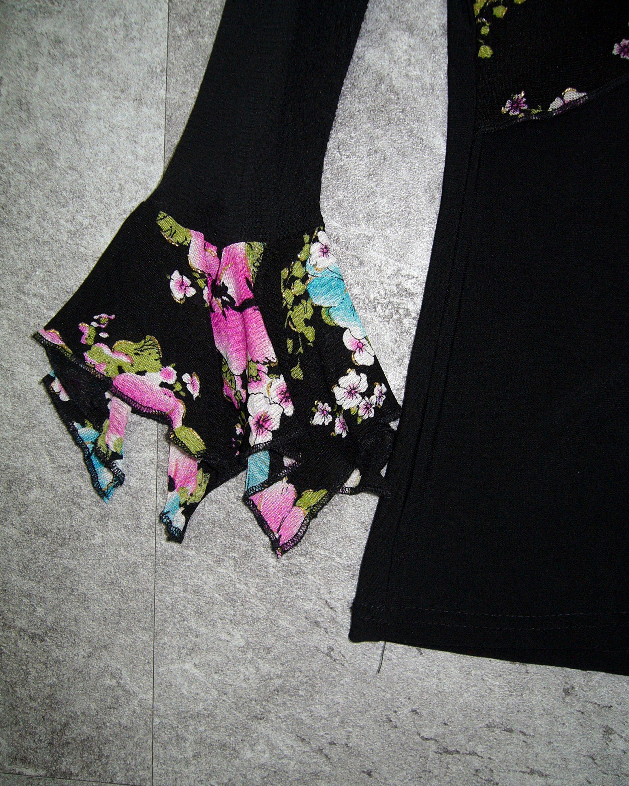 [Vintage] Flower Pattern Top