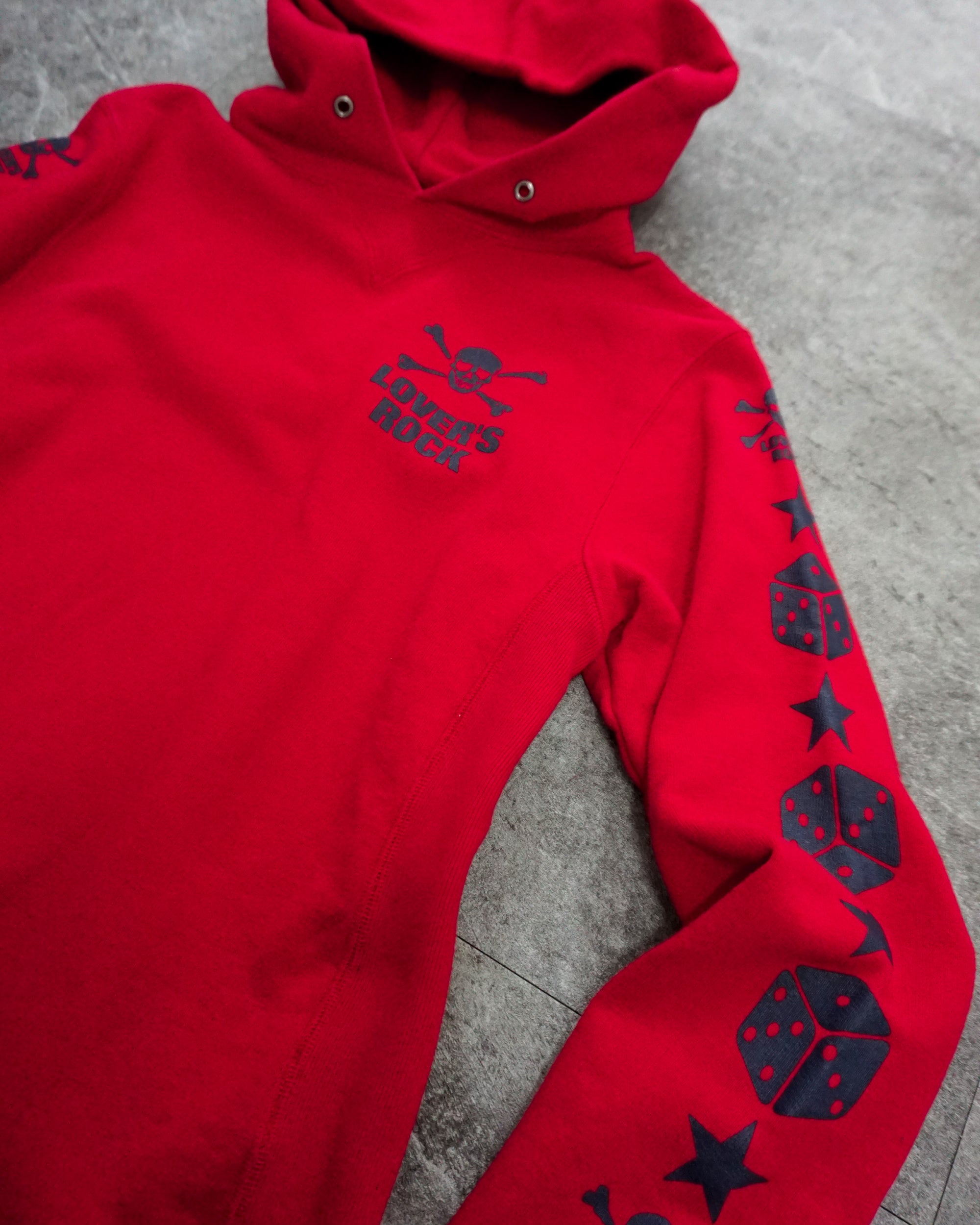 [Vintage] LOVER'S ROCK Red Hoodie