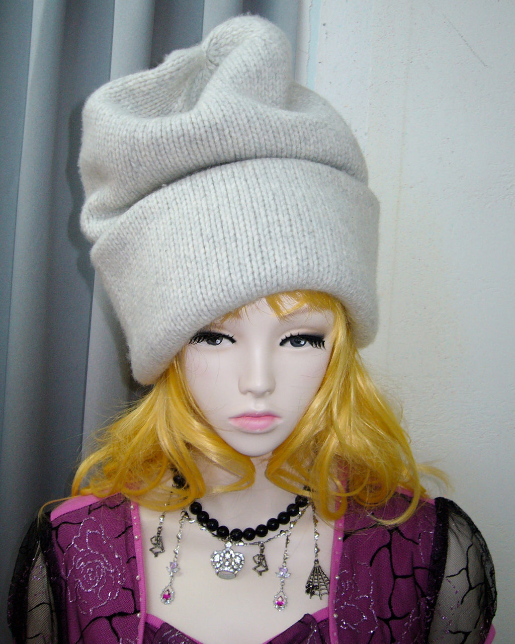[Vintage] Yarn Big Beanie