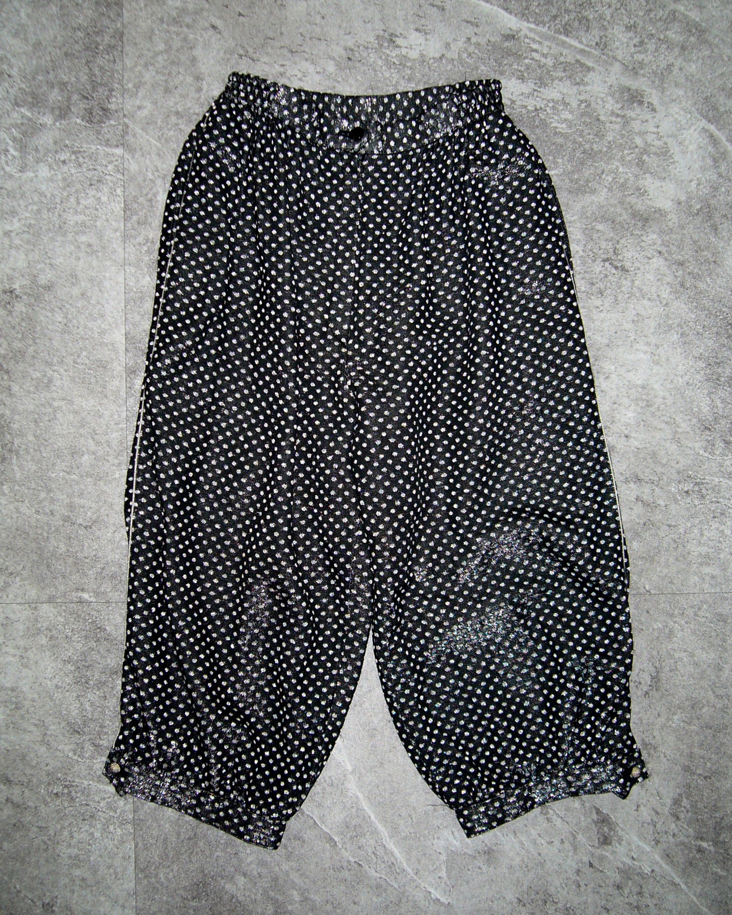 [Vintage] Black Dots Pants