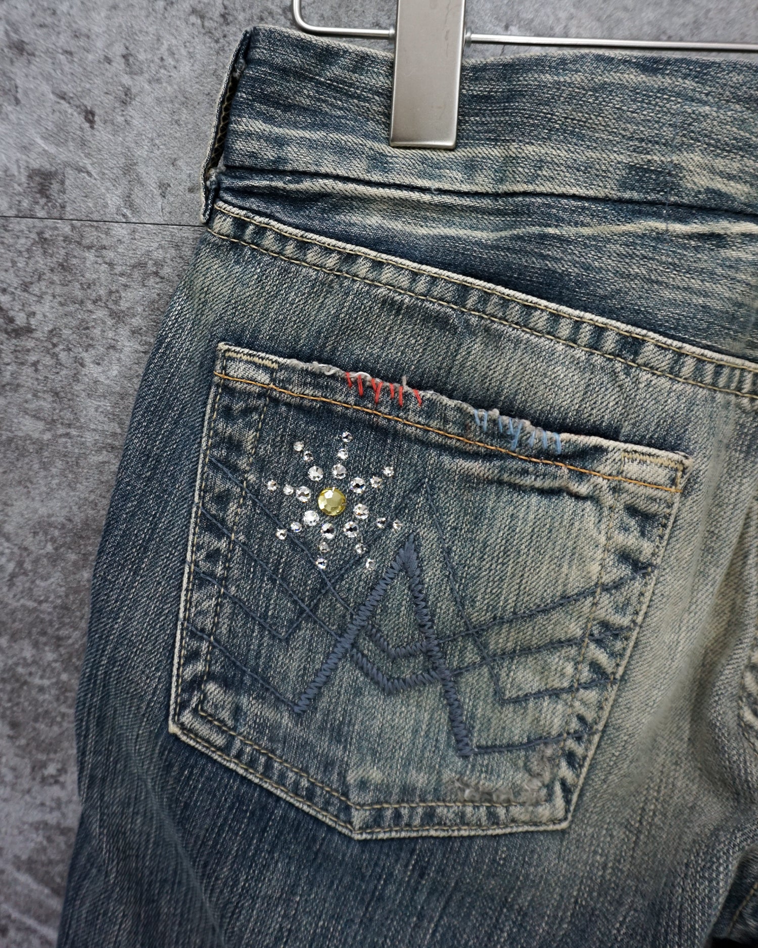 [Vintage] Cubic Point Washing Denim