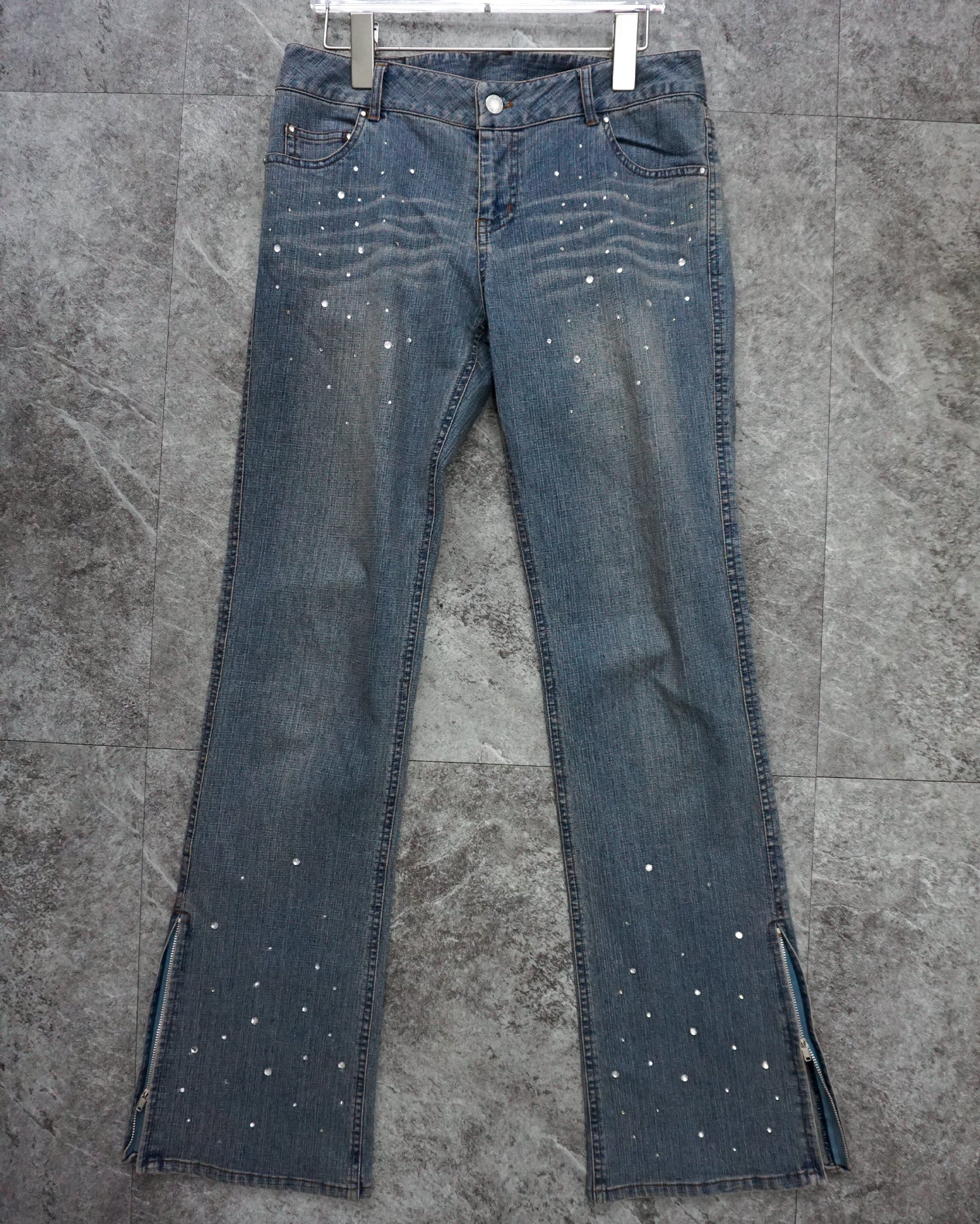 [Vintage] Clichy Cubic Zipper Denim