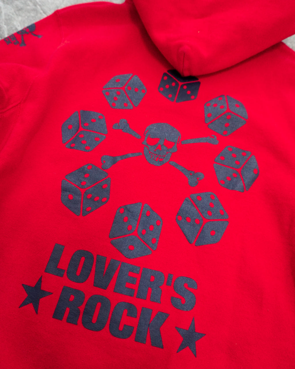 [Vintage] LOVER'S ROCK Red Hoodie
