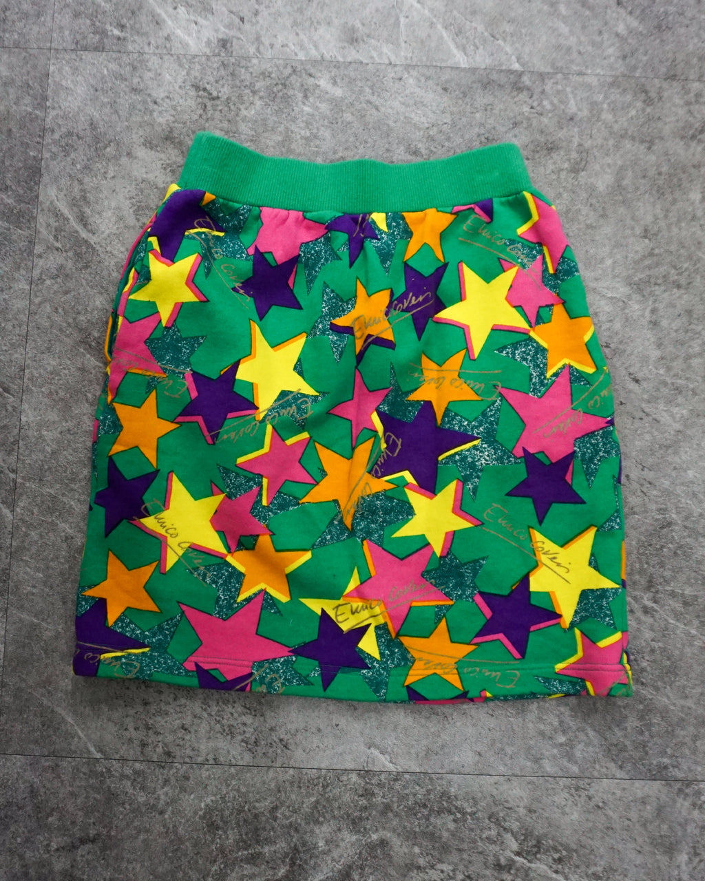 [Vintage] ENRICO COVERI STAR Sweat Skirt
