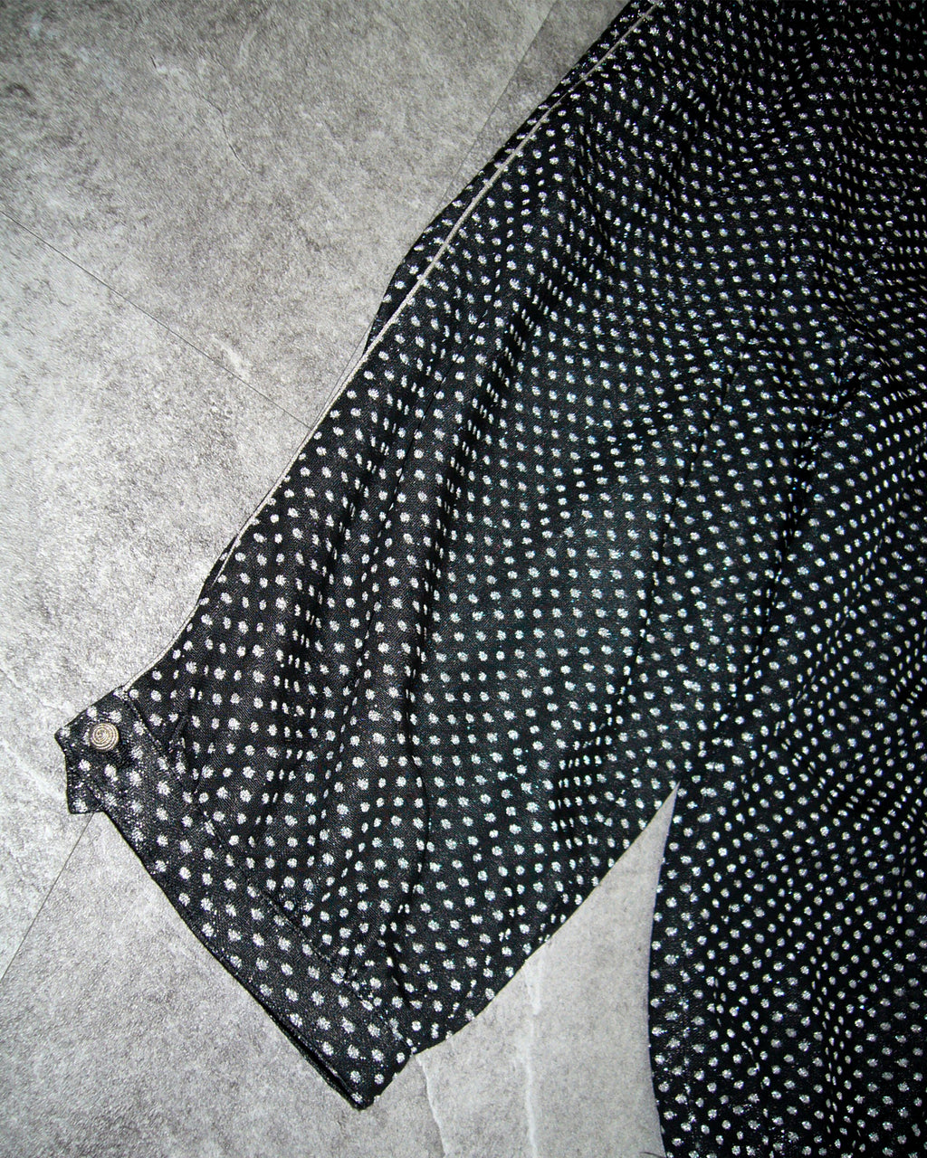 [Vintage] Black Dots Pants