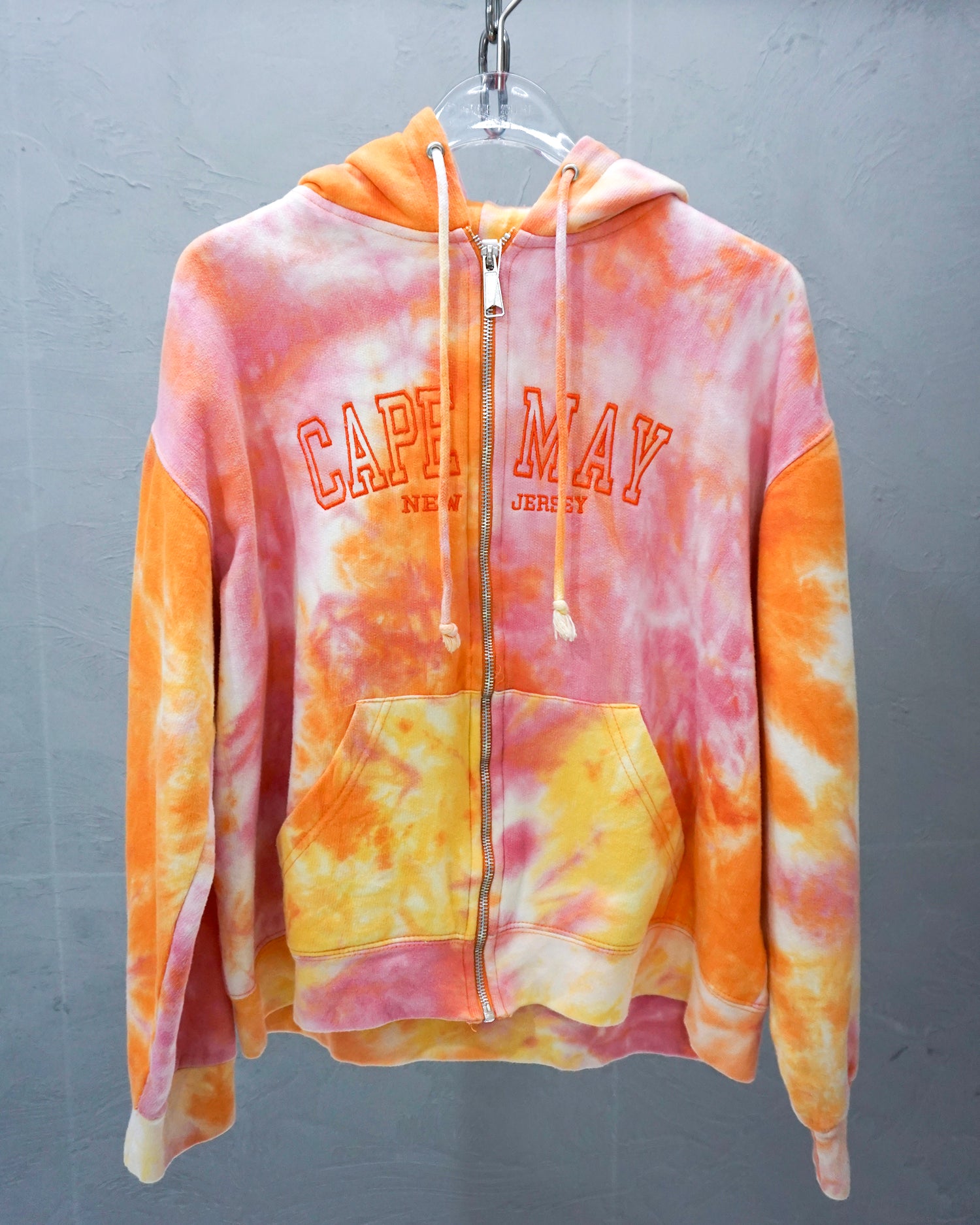 [Vintage] Tiedye Zip-up Hoodie