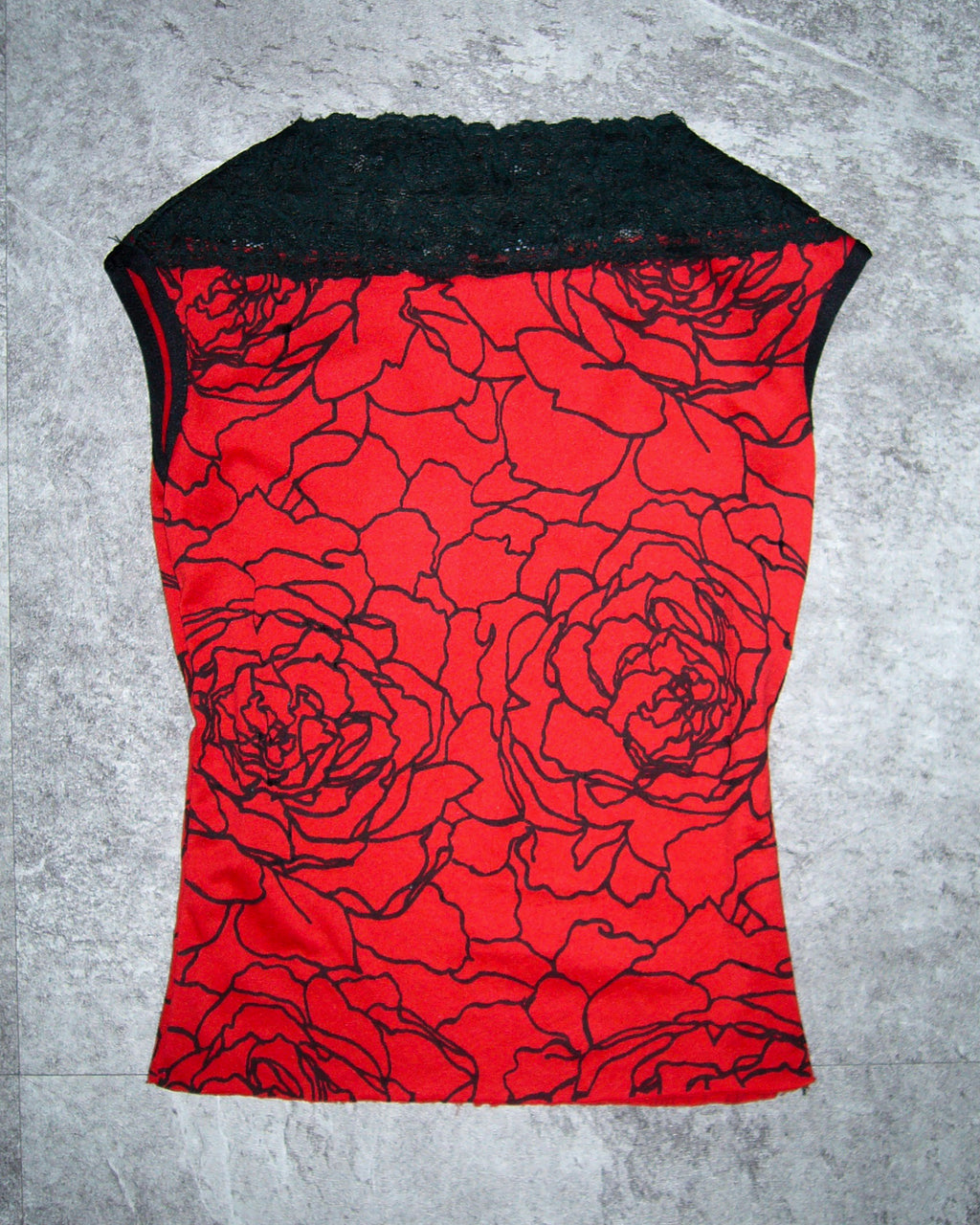 [Vintage] Rose Lace Top