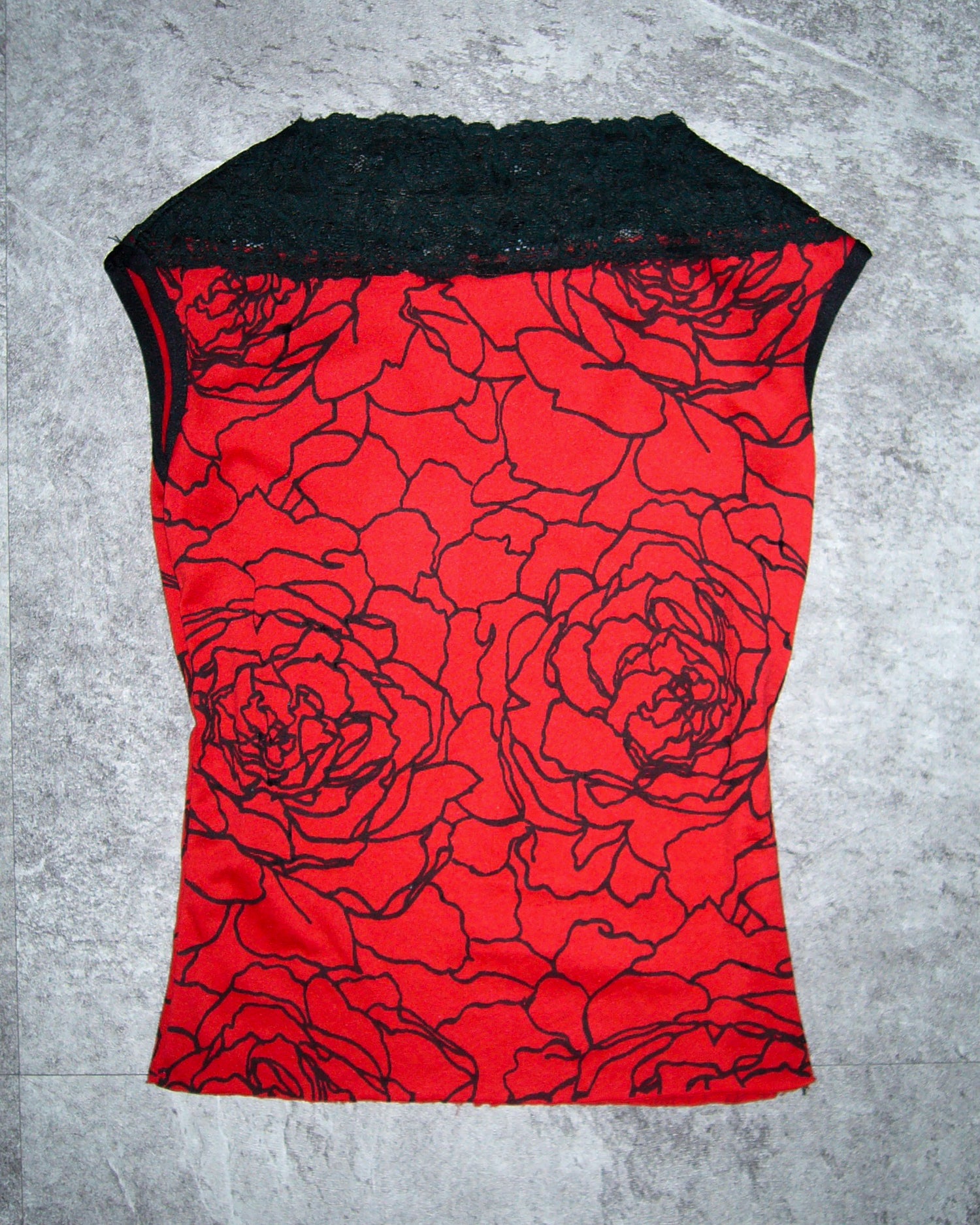 [Vintage] Rose Lace Top