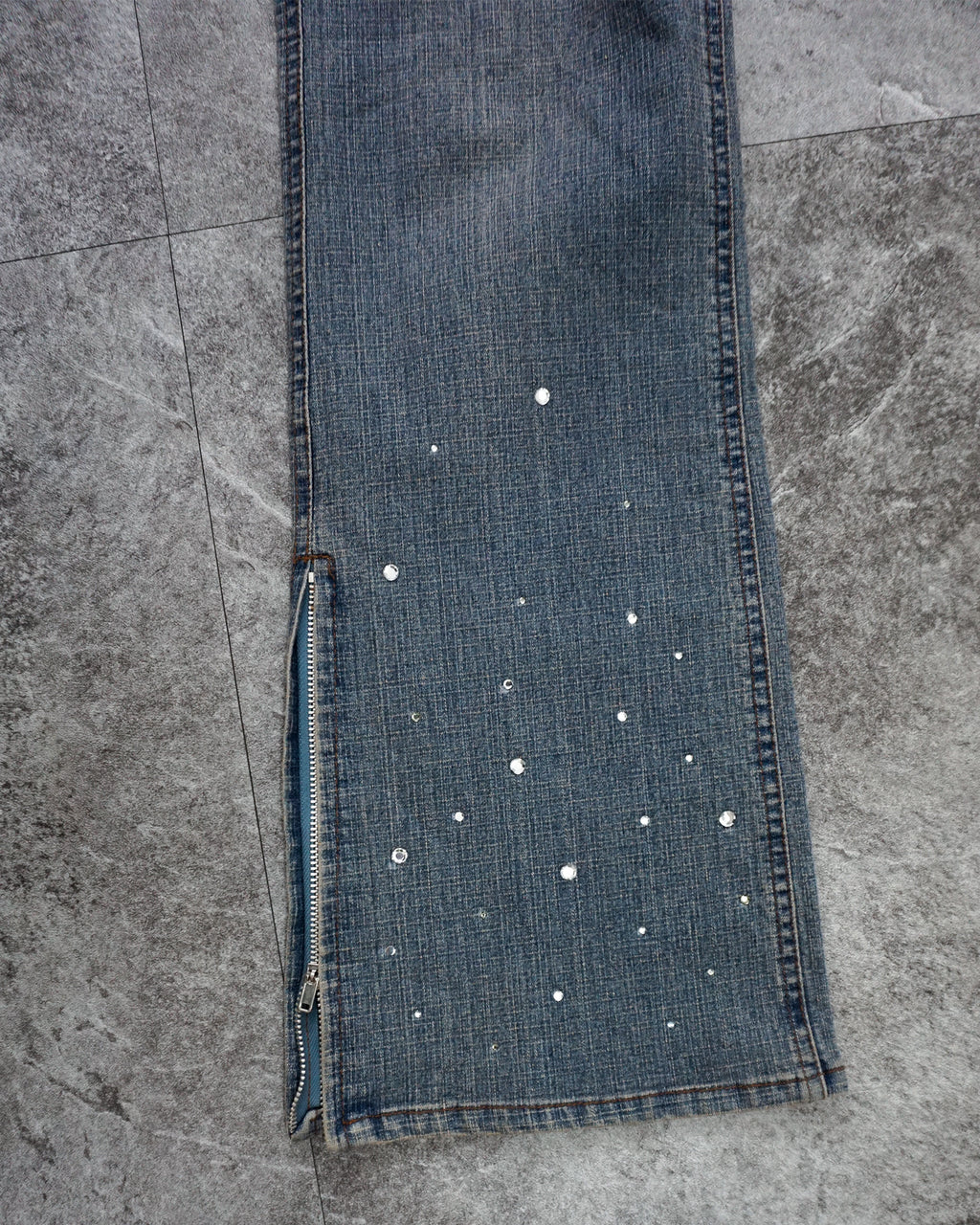 [Vintage] Clichy Cubic Zipper Denim