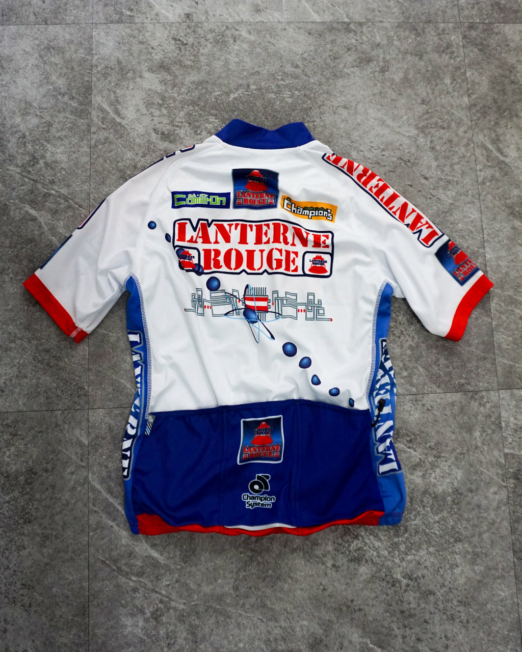 [Vintage] MEN RACE CUT Cycling Top