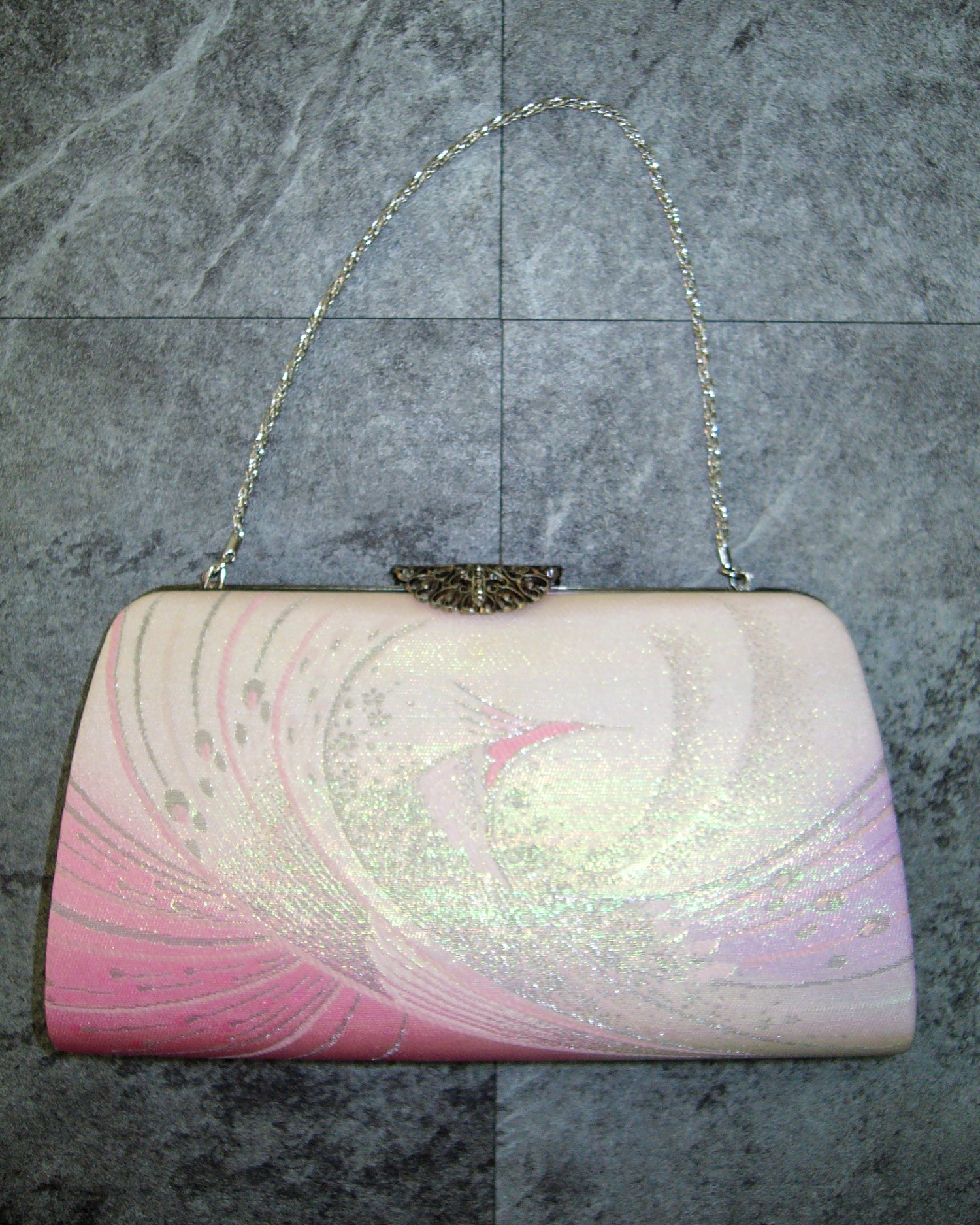 [Vintage] Japanese Oriental Clutch Bag