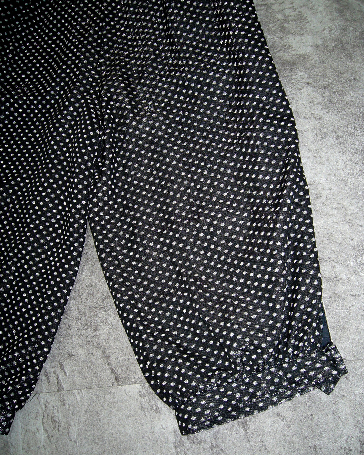 [Vintage] Black Dots Pants