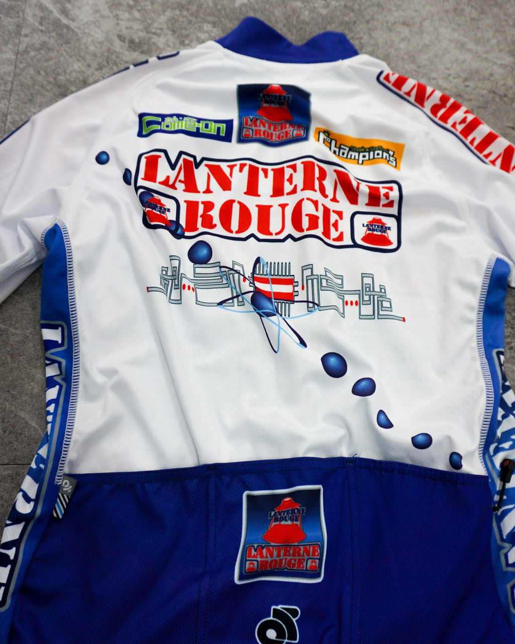 [Vintage] MEN RACE CUT Cycling Top
