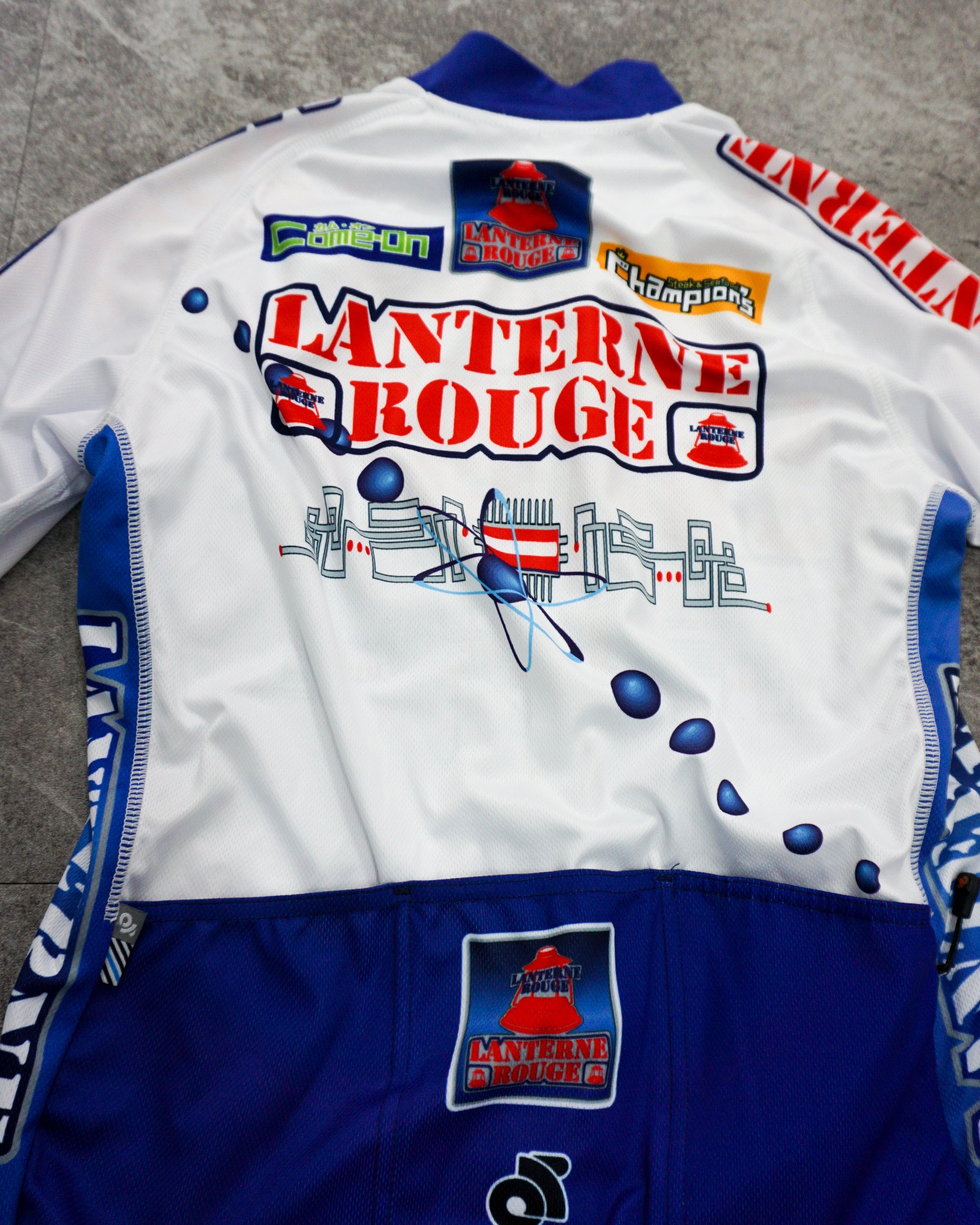[Vintage] MEN RACE CUT Cycling Top