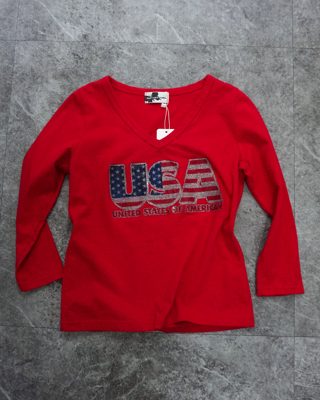 [Vintage] HOTTY GIRL USA T-shirt