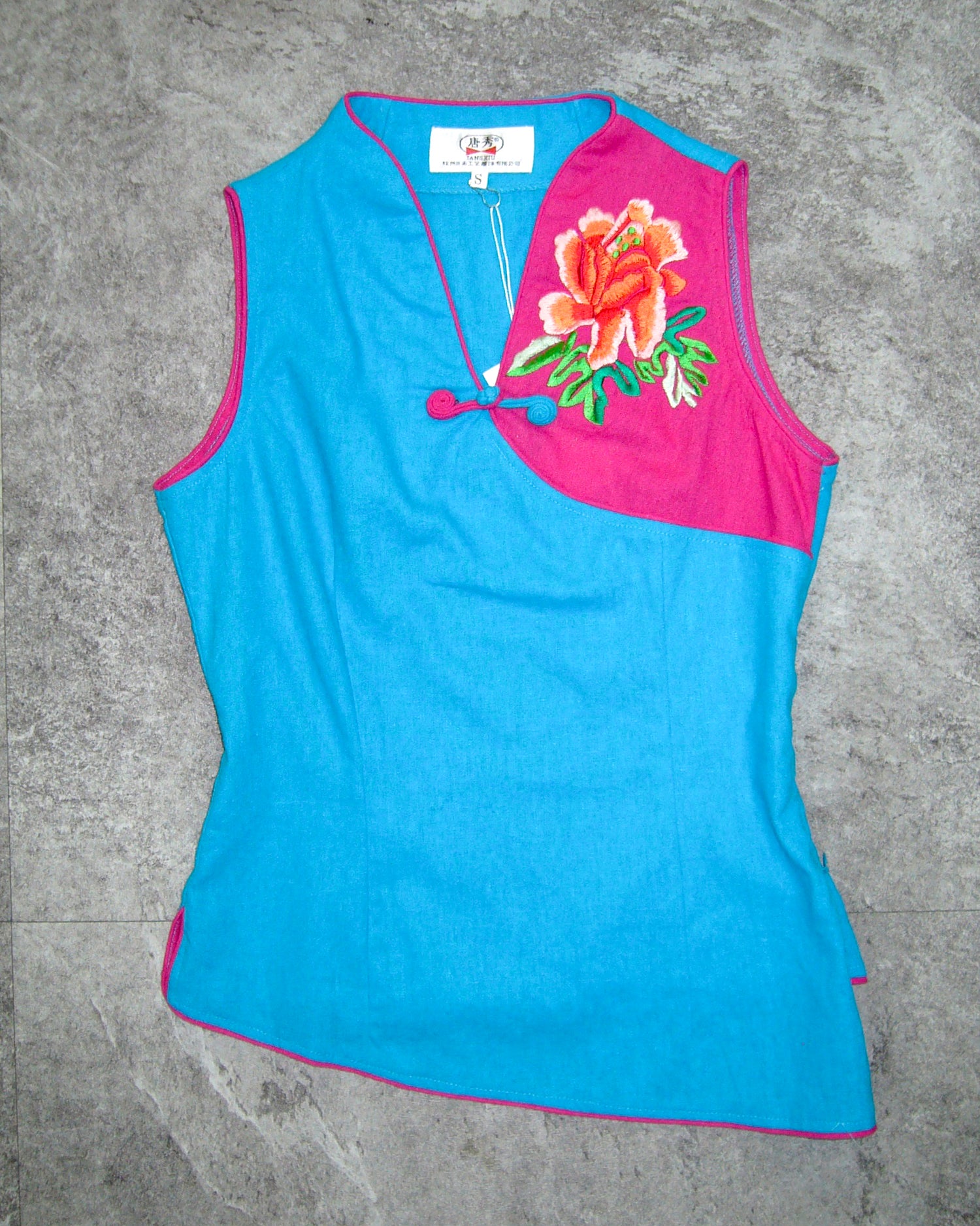 [Vintage] China Style Sleeveless