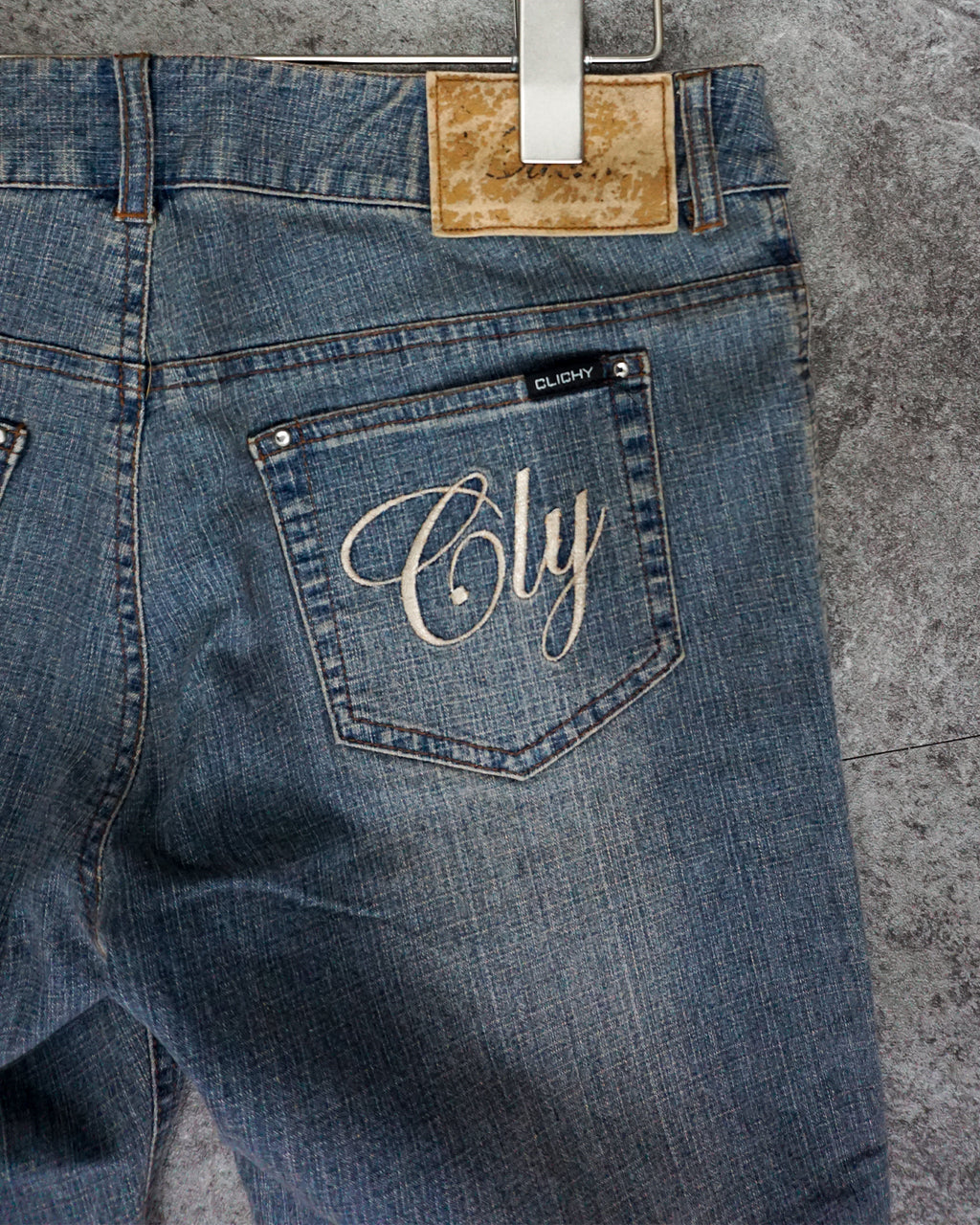 [Vintage] Clichy Cubic Zipper Denim