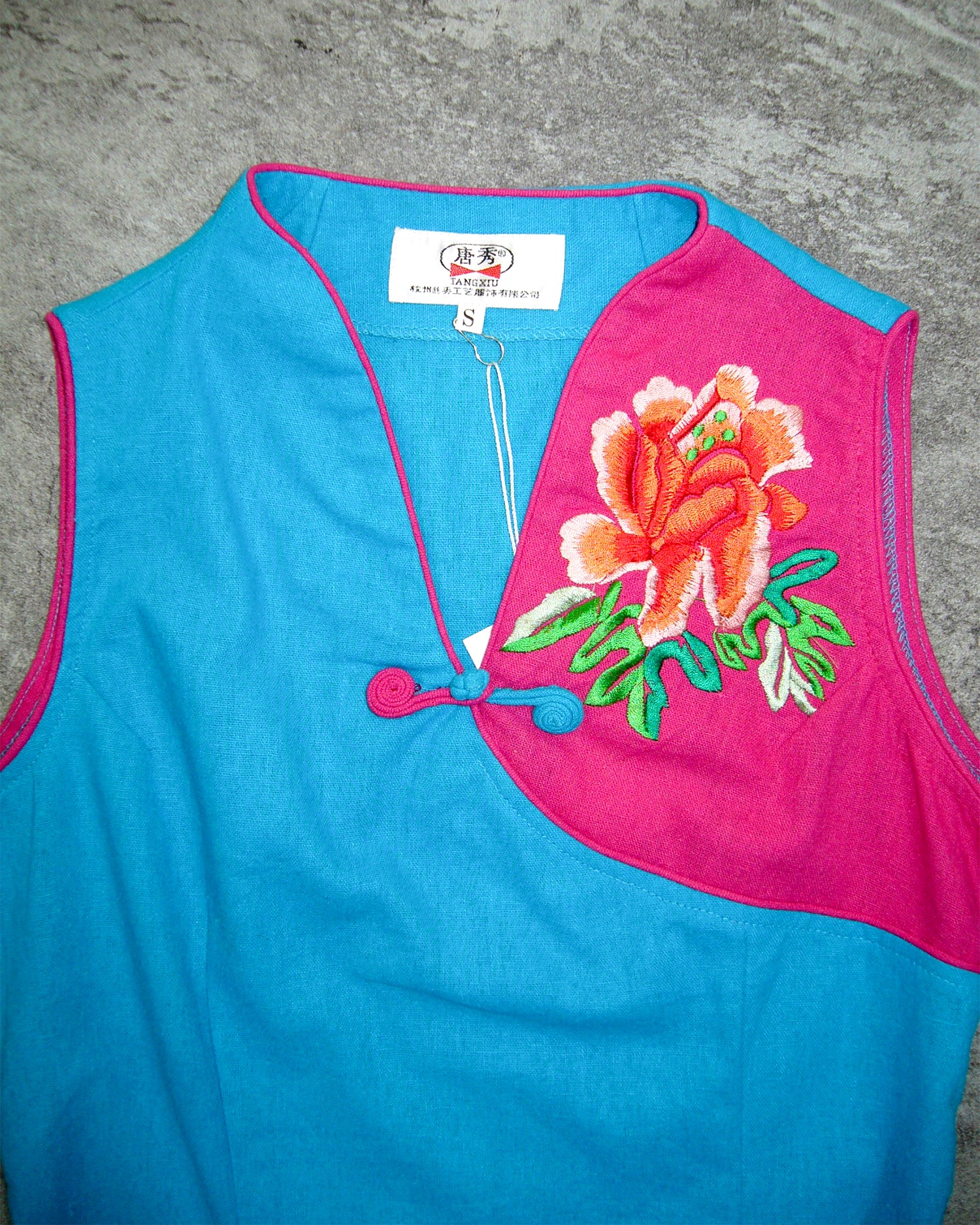 [Vintage] China Style Sleeveless