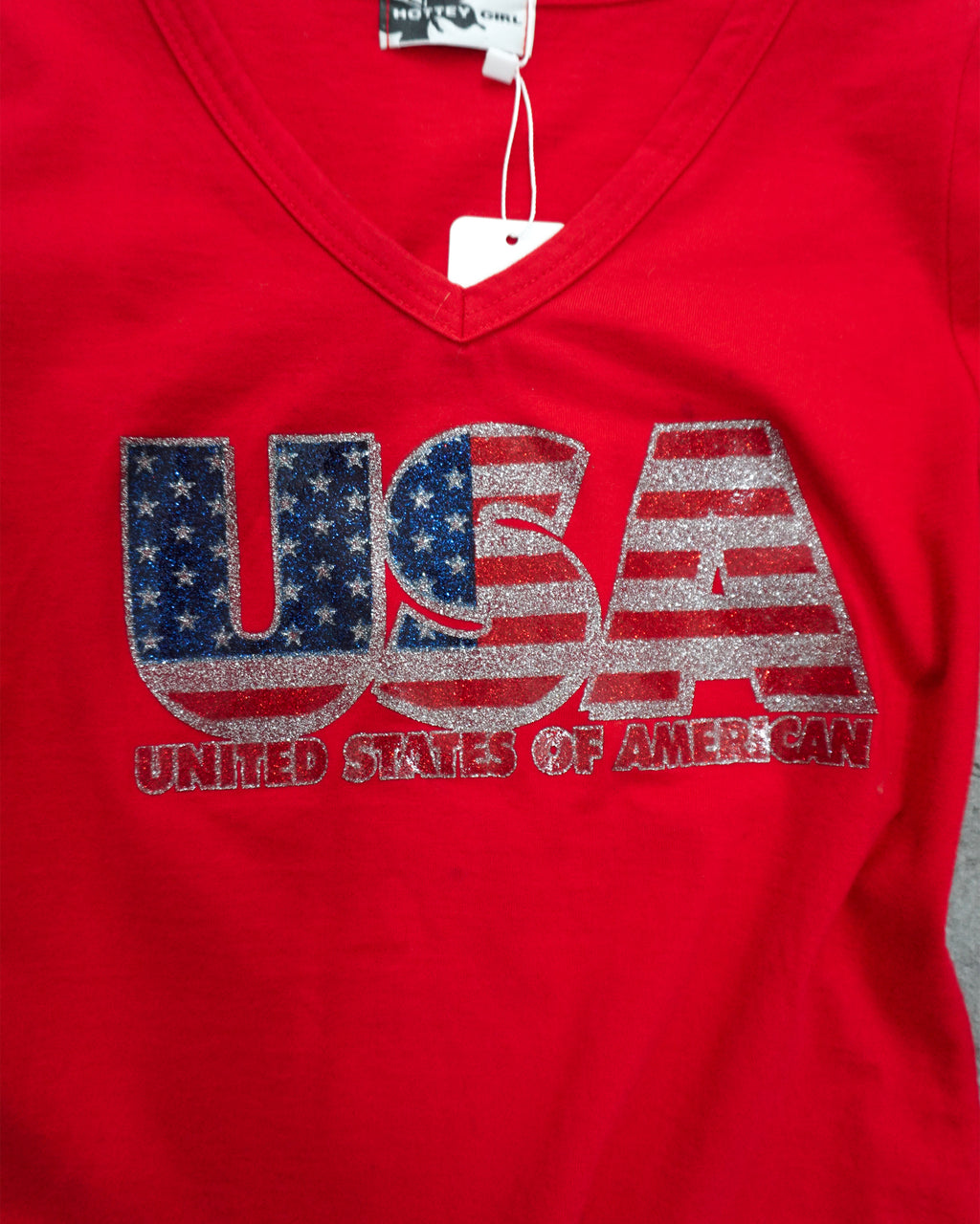 [Vintage] HOTTY GIRL USA T-shirt