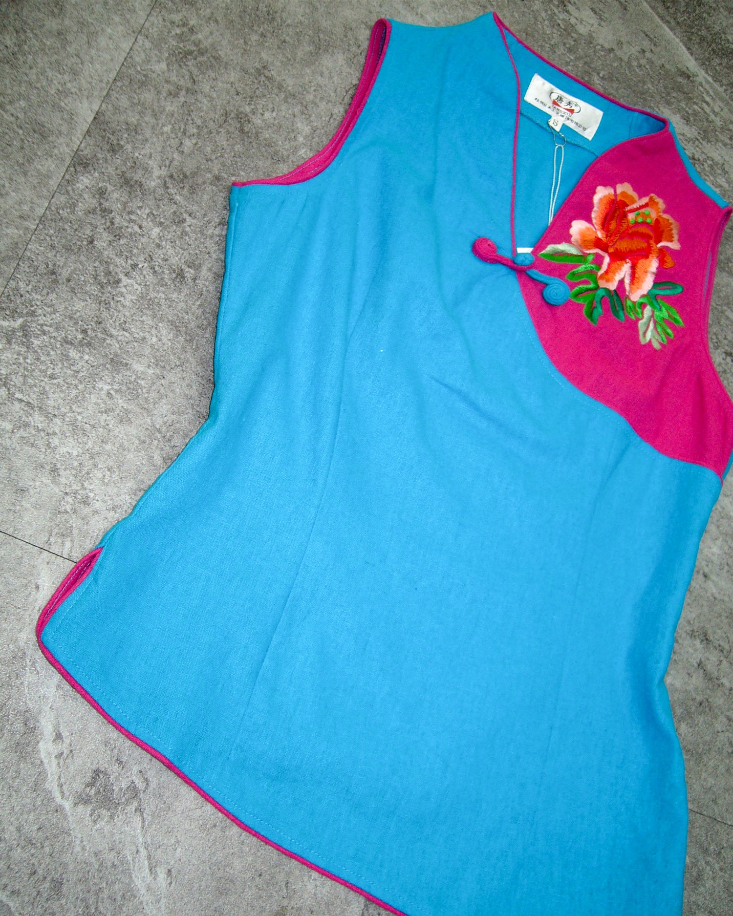 [Vintage] China Style Sleeveless