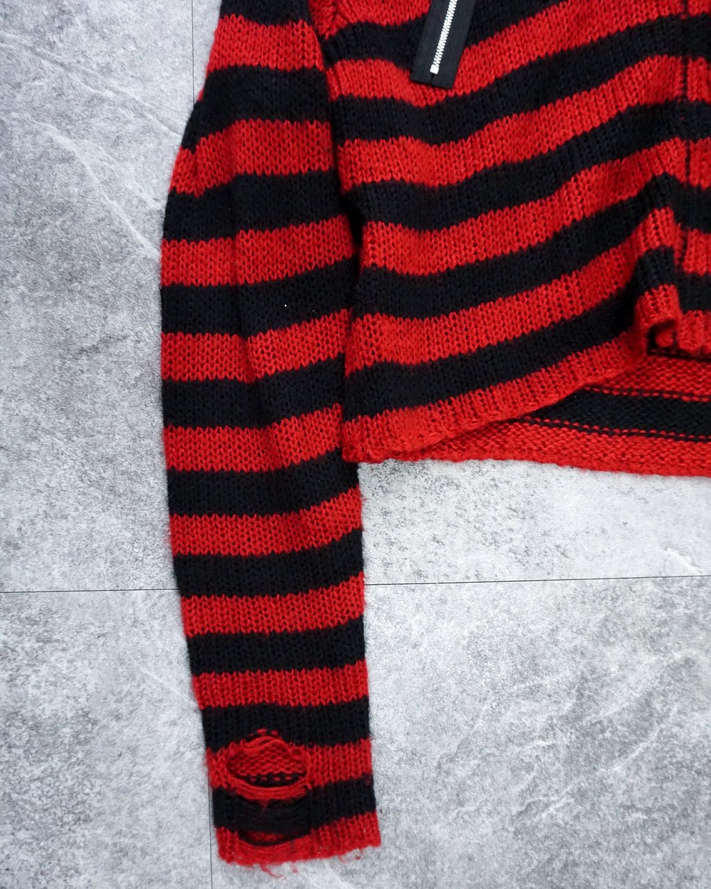 [Vintage] Red Stripe Hoodie