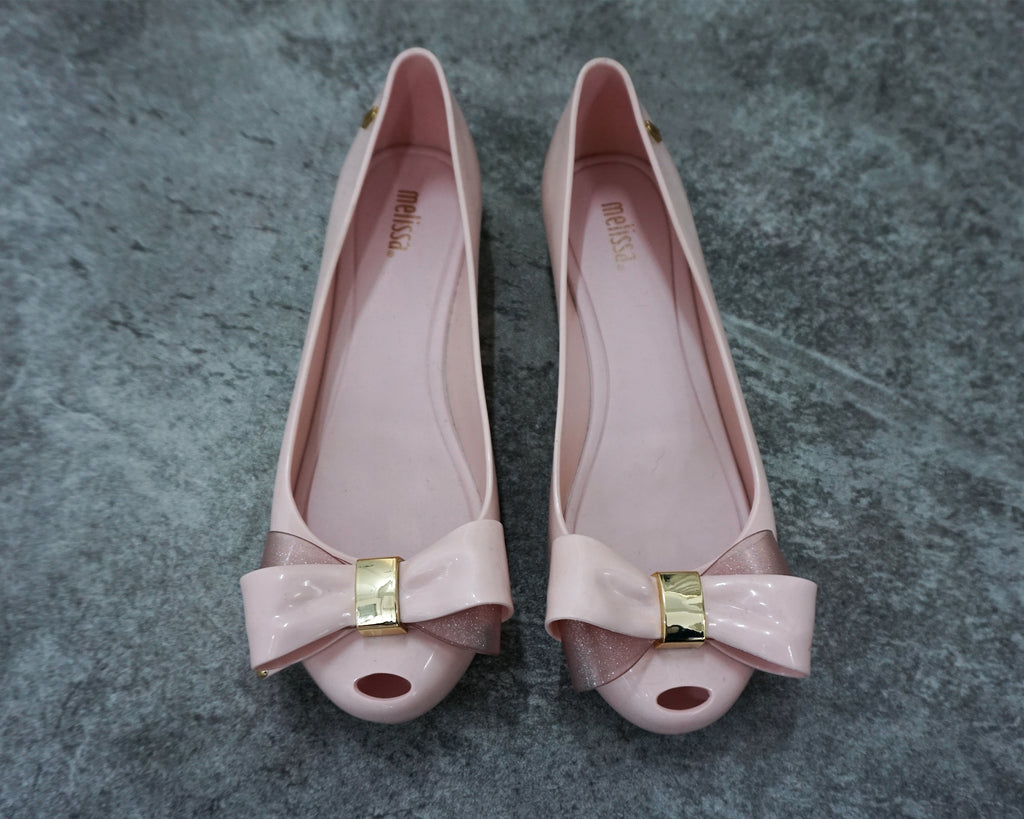 [Vintage] Pink Enamel Shoes