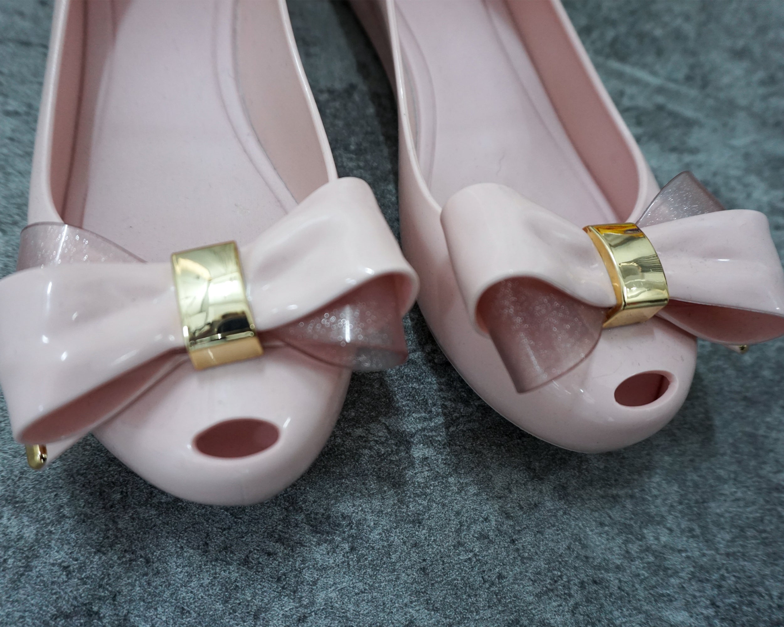 [Vintage] Pink Enamel Shoes