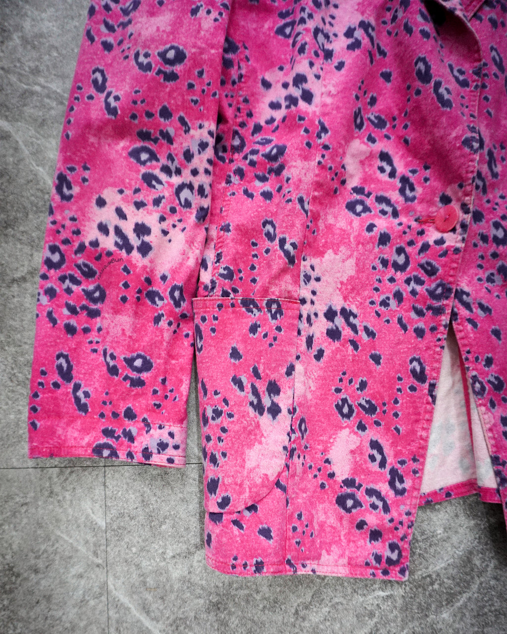 [Vintage] Pink Leopard Jacket
