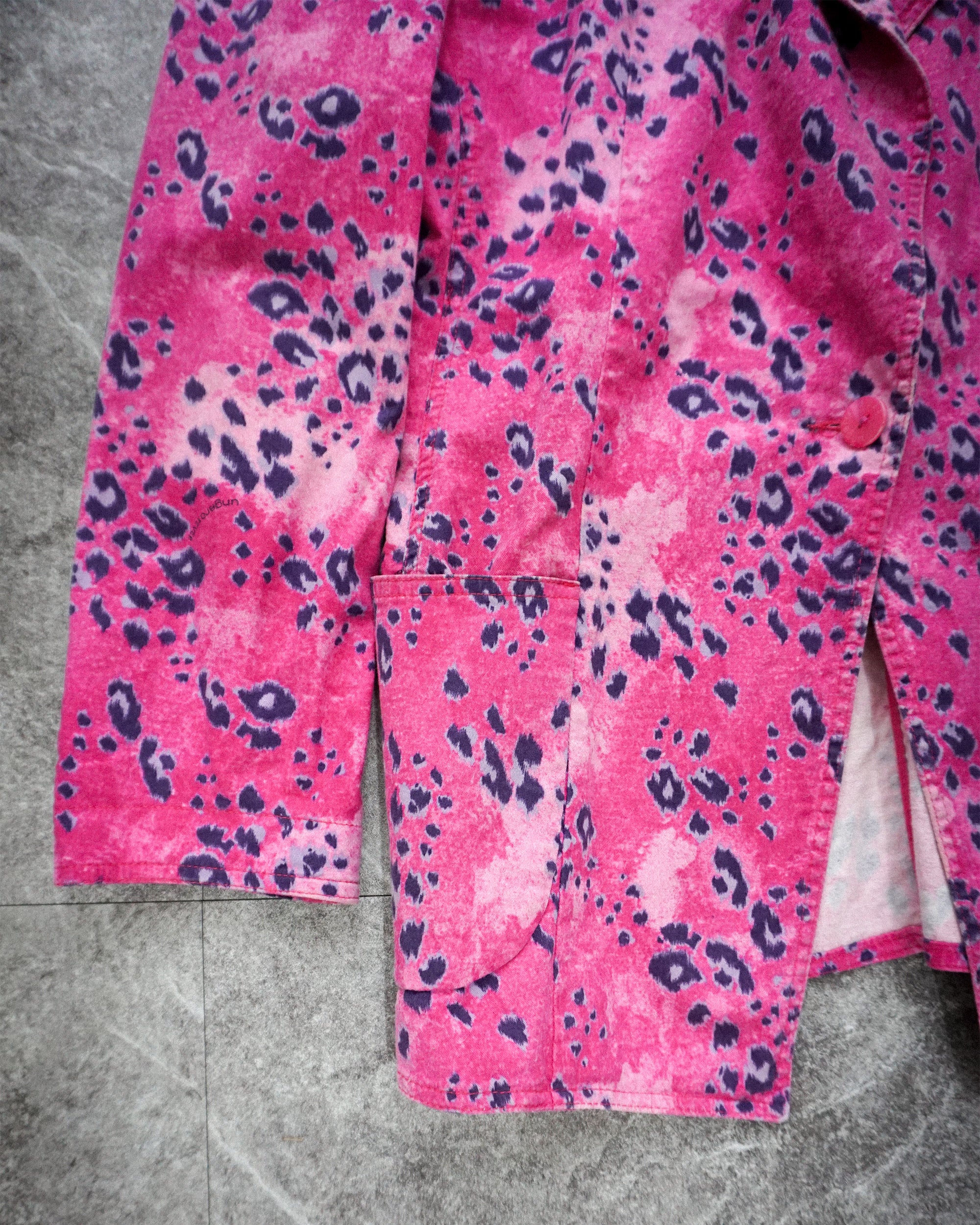 [Vintage] Pink Leopard Jacket