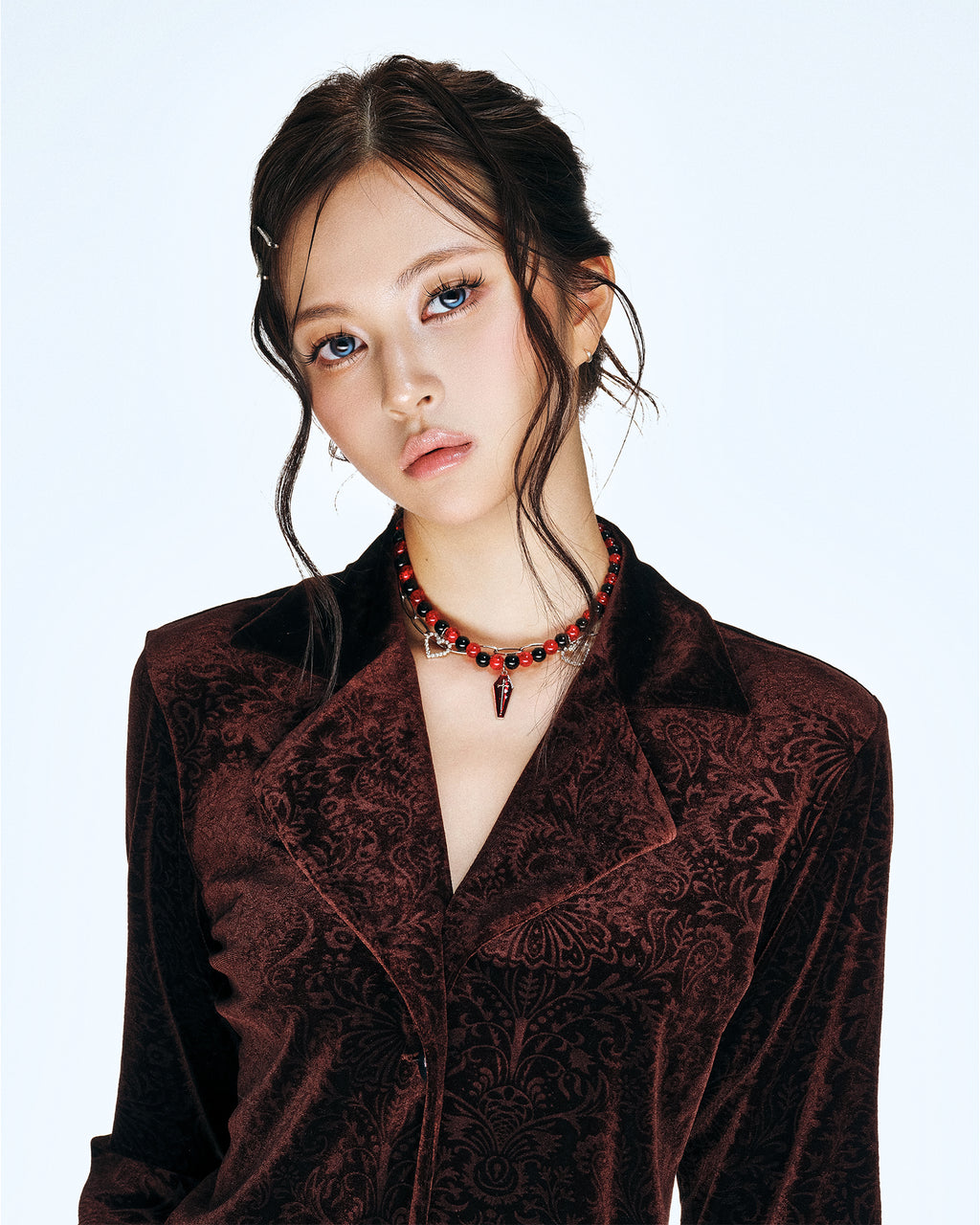 [SukiSuki] Black&Red Necklace