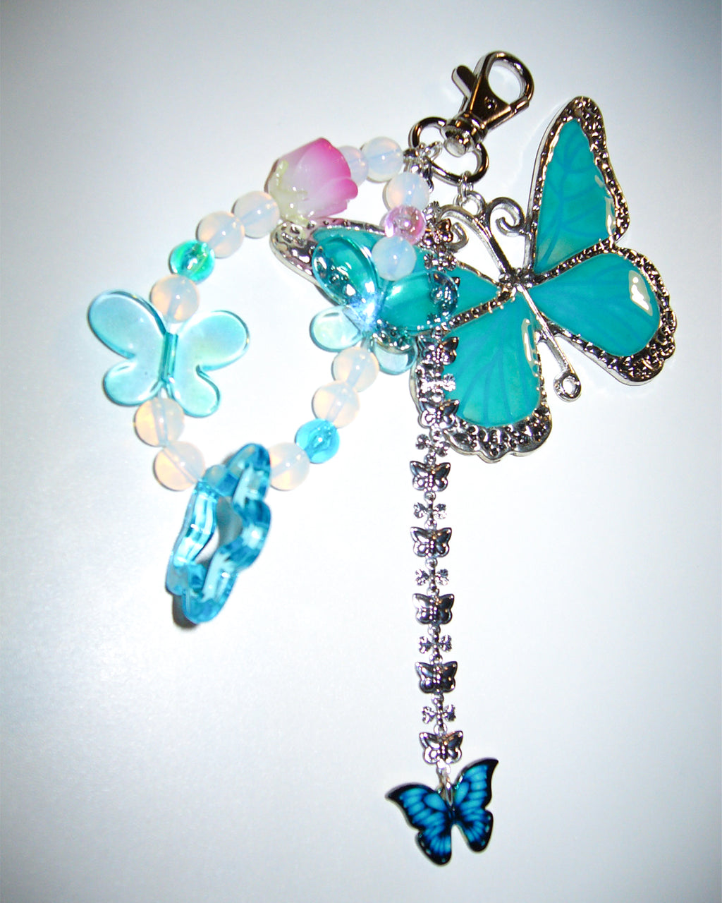 [SukiSuki] Butterfly Garden Keychain