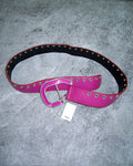 [Vintage] Pink Big Buckle Belt
