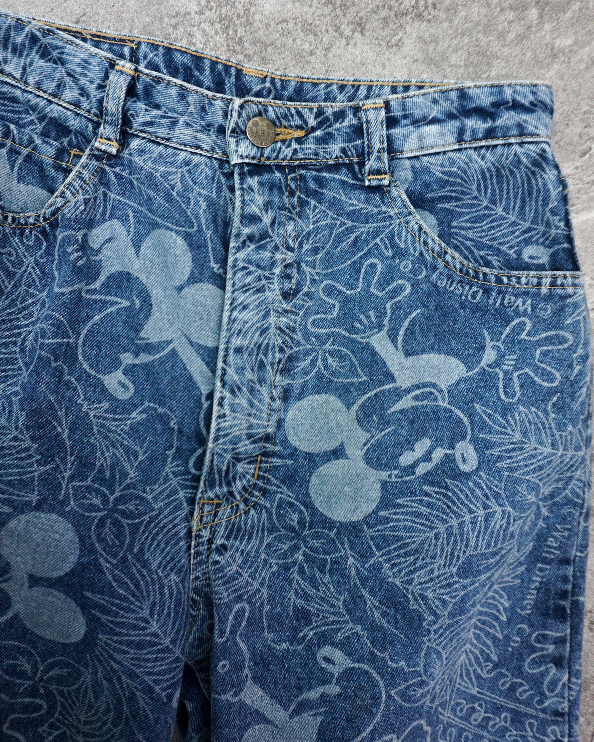 [Vintage] DISNEY Mickey Denim