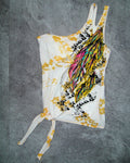 [Vintage] Printing One-Shoulder Top