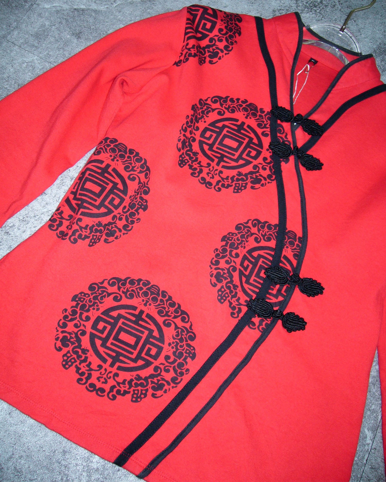 [Vintage] RED China Top