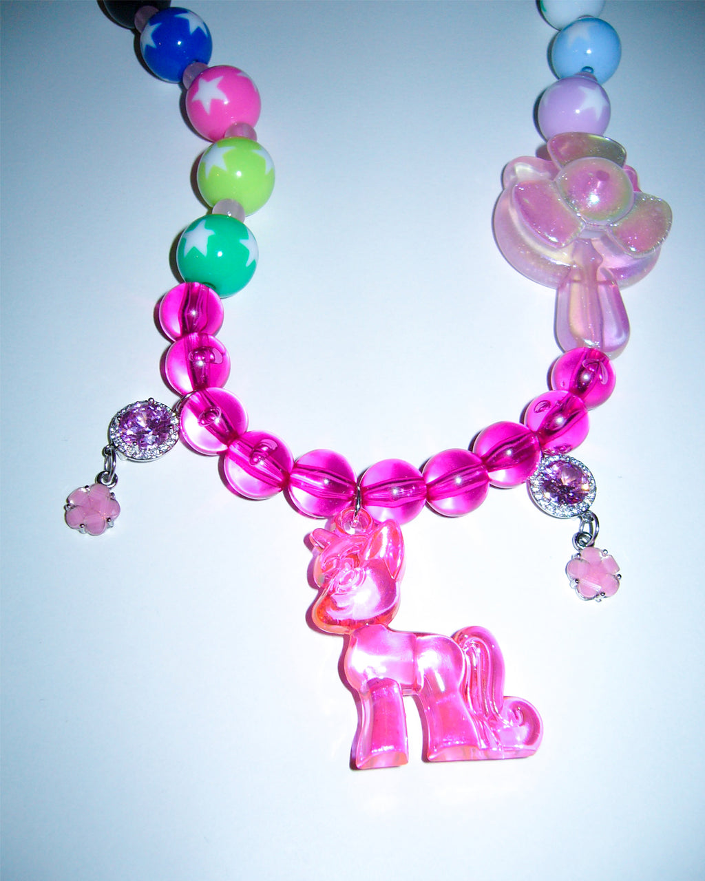 [SukiSuki] Pink Pony Necklace