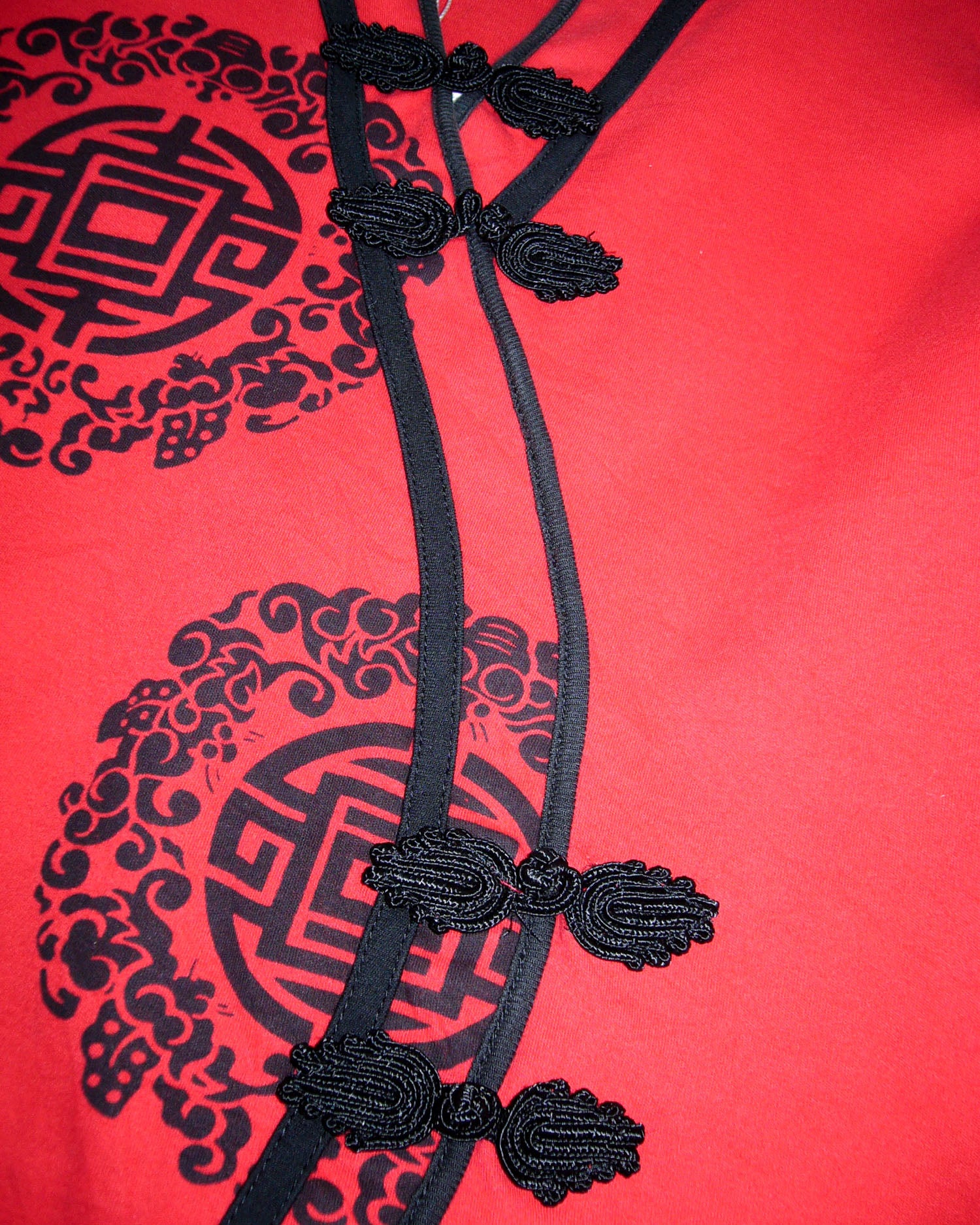 [Vintage] RED China Top