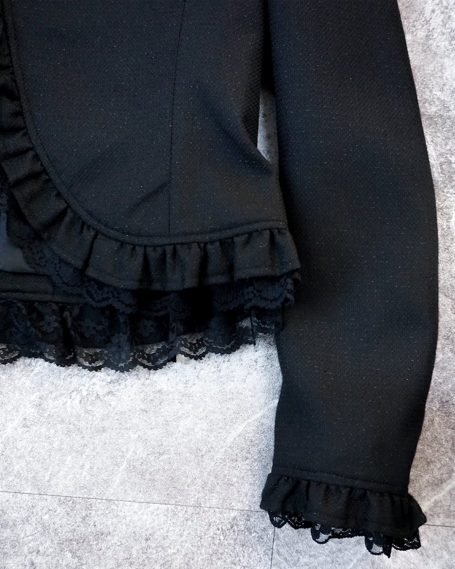 [Vintage] LITTLE-LEAD Frill Jacket